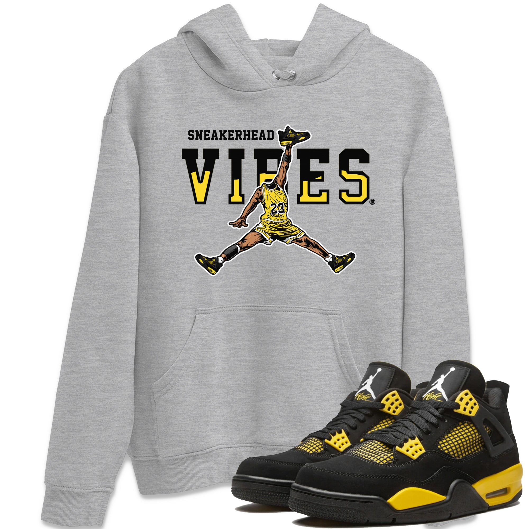 snkmatch Vibes Unisex Tops - Air Jordan 4 Thunder