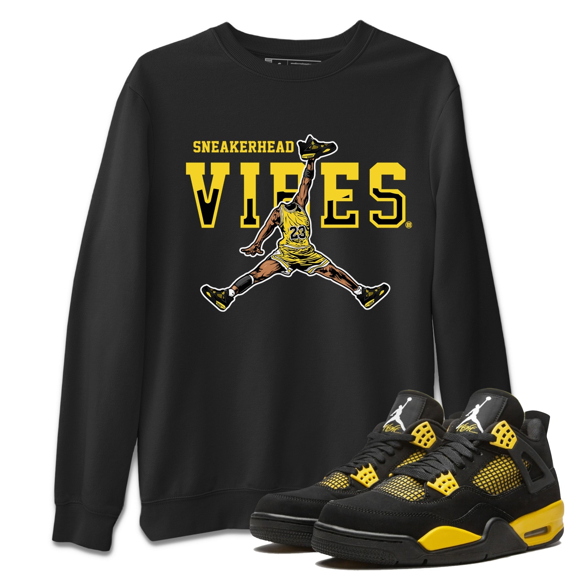 snkmatch Vibes Unisex Tops - Air Jordan 4 Thunder