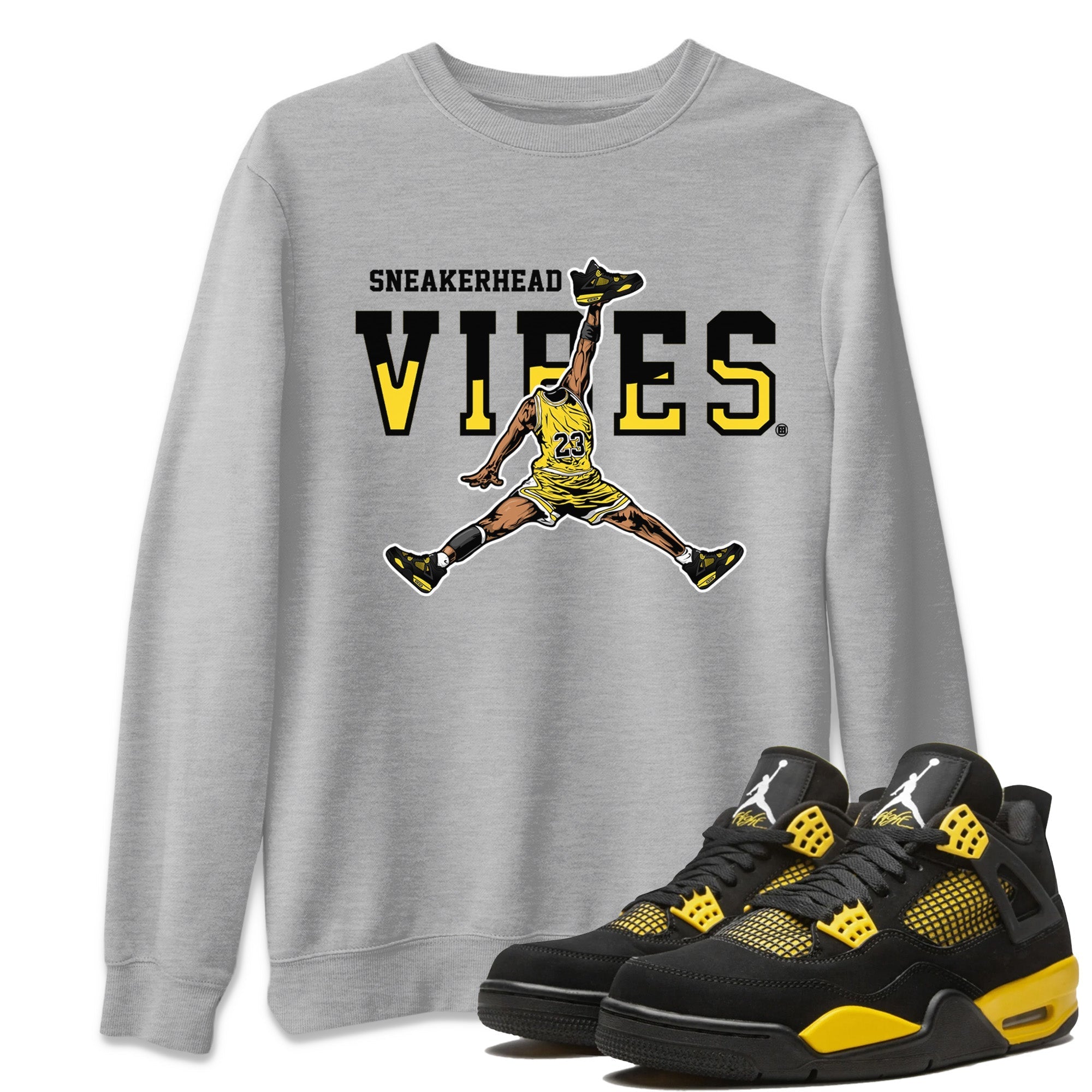 snkmatch Vibes Unisex Tops - Air Jordan 4 Thunder