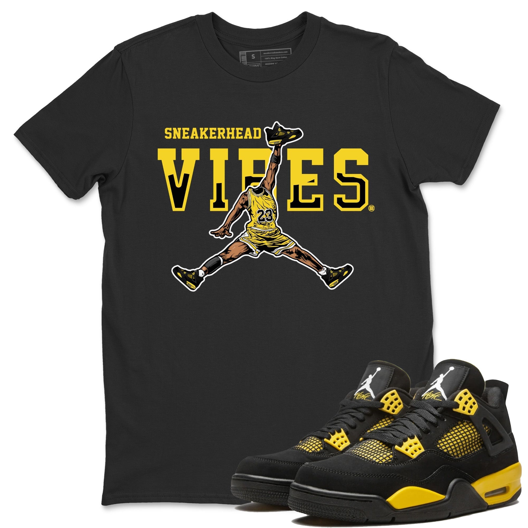 snkmatch Vibes Unisex Tops - Air Jordan 4 Thunder