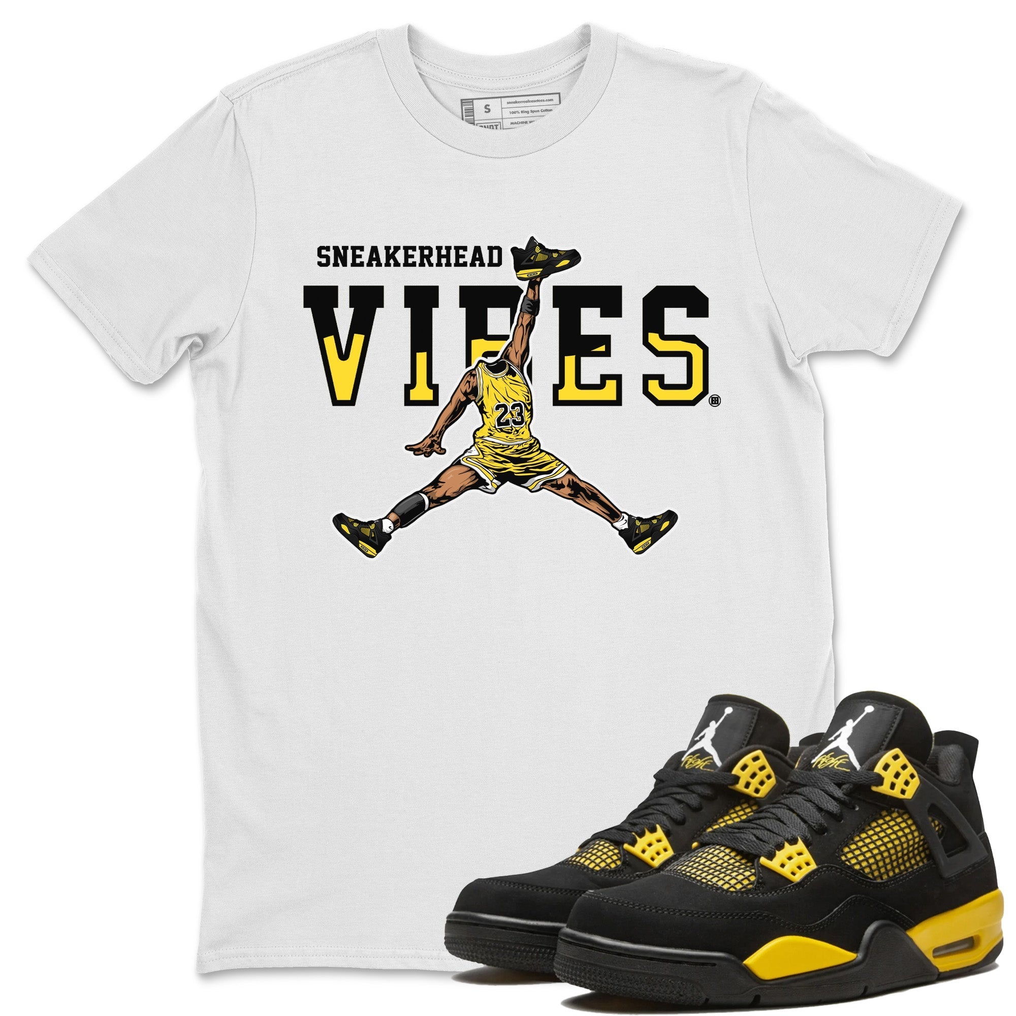 snkmatch Vibes Unisex Tops - Air Jordan 4 Thunder