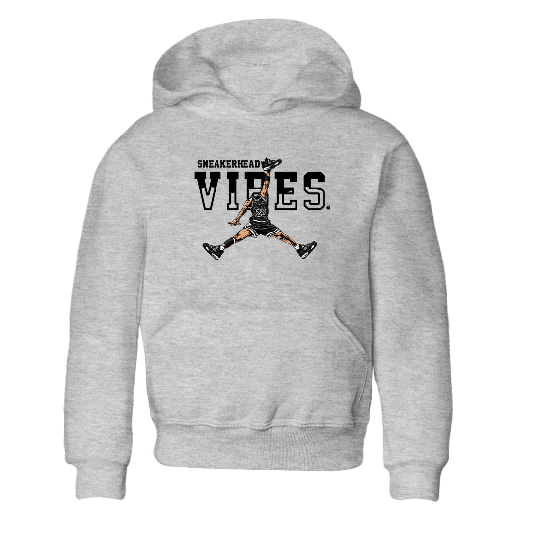 snkmatch Vibes snkmatch Tees Kids - Air Jordan 4 White Thunder