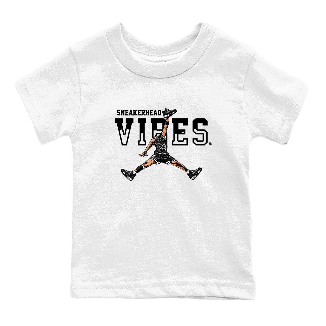 snkmatch Vibes snkmatch Tees Kids - Air Jordan 4 White Thunder