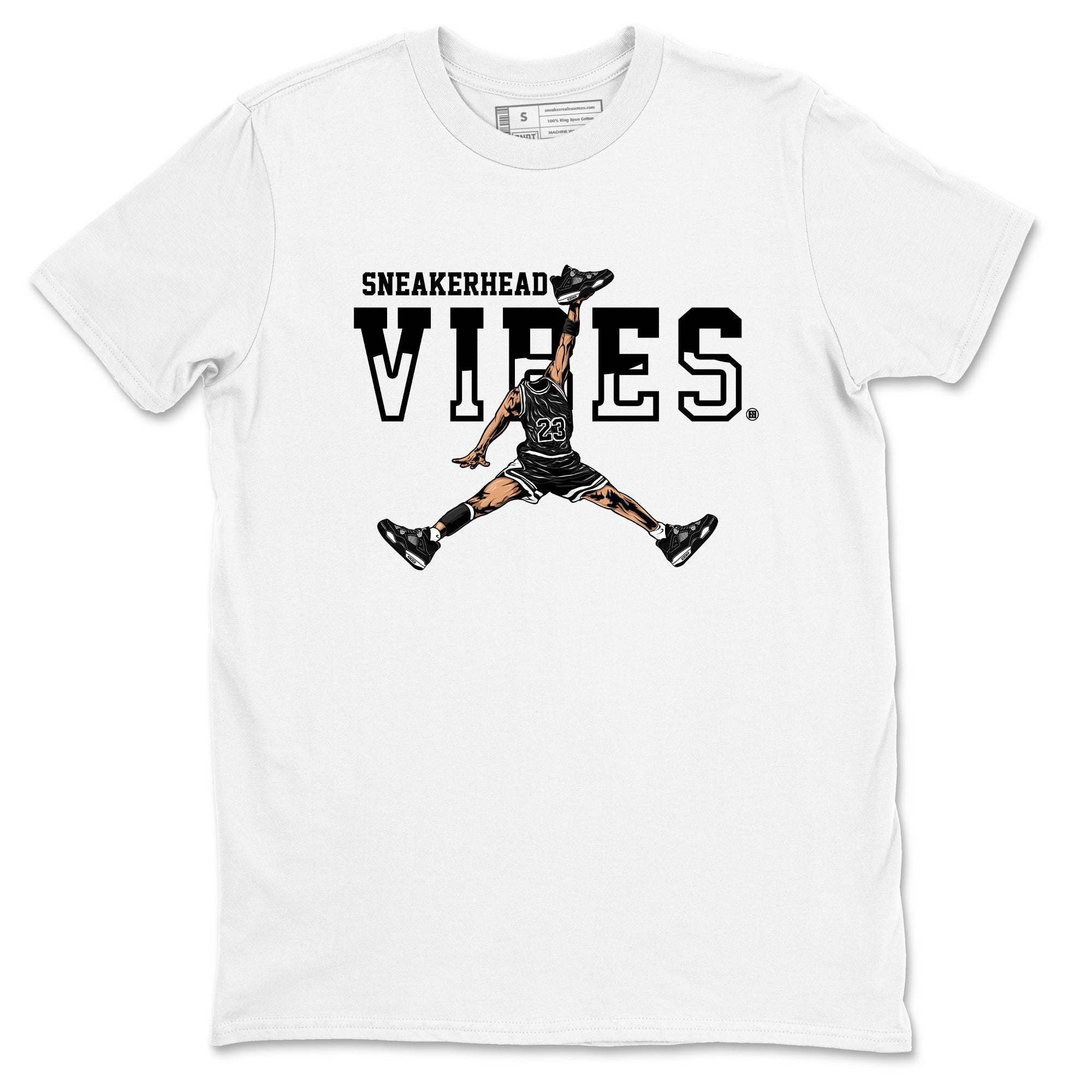 snkmatch Vibes snkmatch Tees - Air Jordan 4 White Thunder