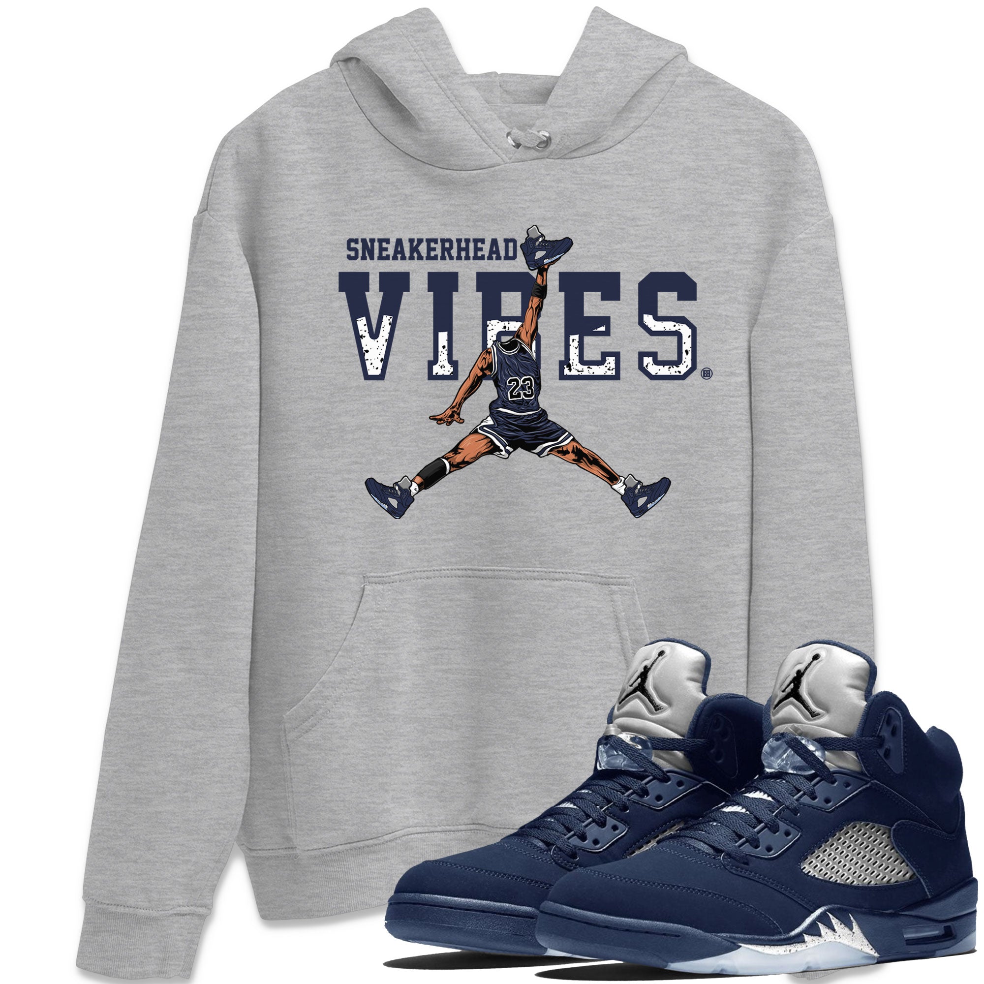 snkmatch Vibes snkmatch Tee - Air Jordan 5 Georgetown