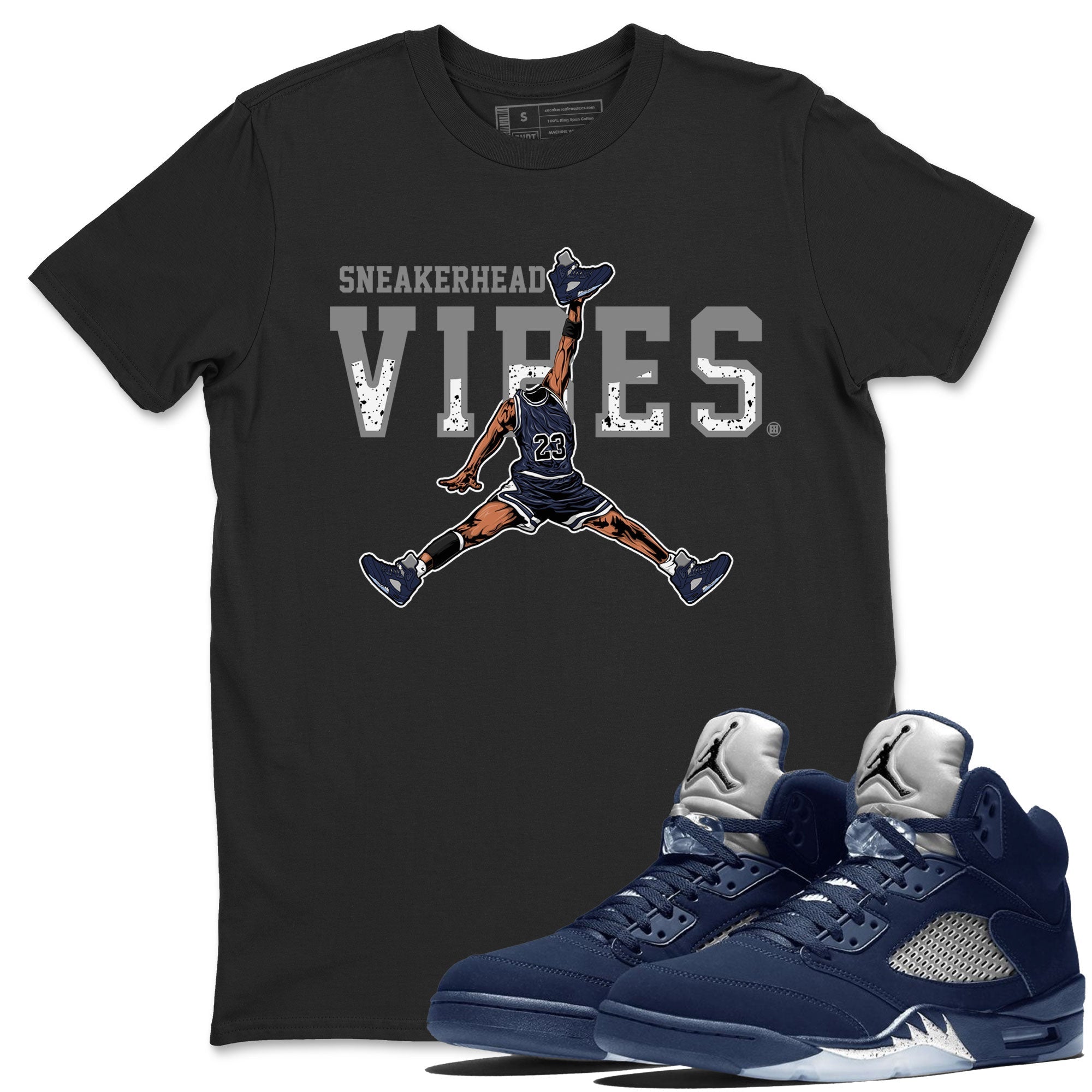 snkmatch Vibes snkmatch Tee - Air Jordan 5 Georgetown