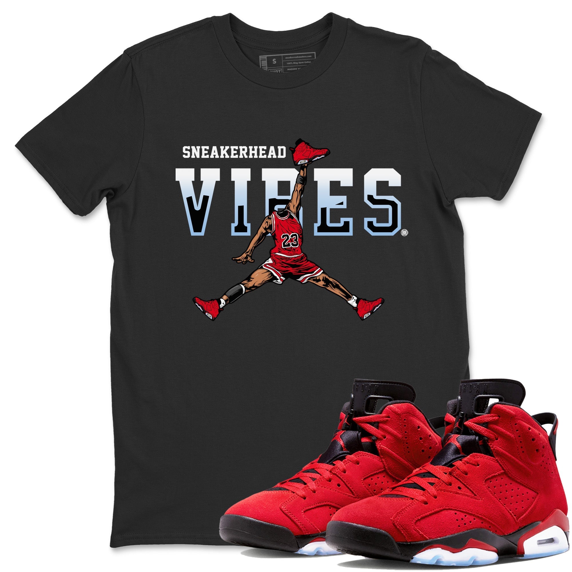 snkmatch Vibes Unisex Tops - Air Jordan 6 Toro Bravo