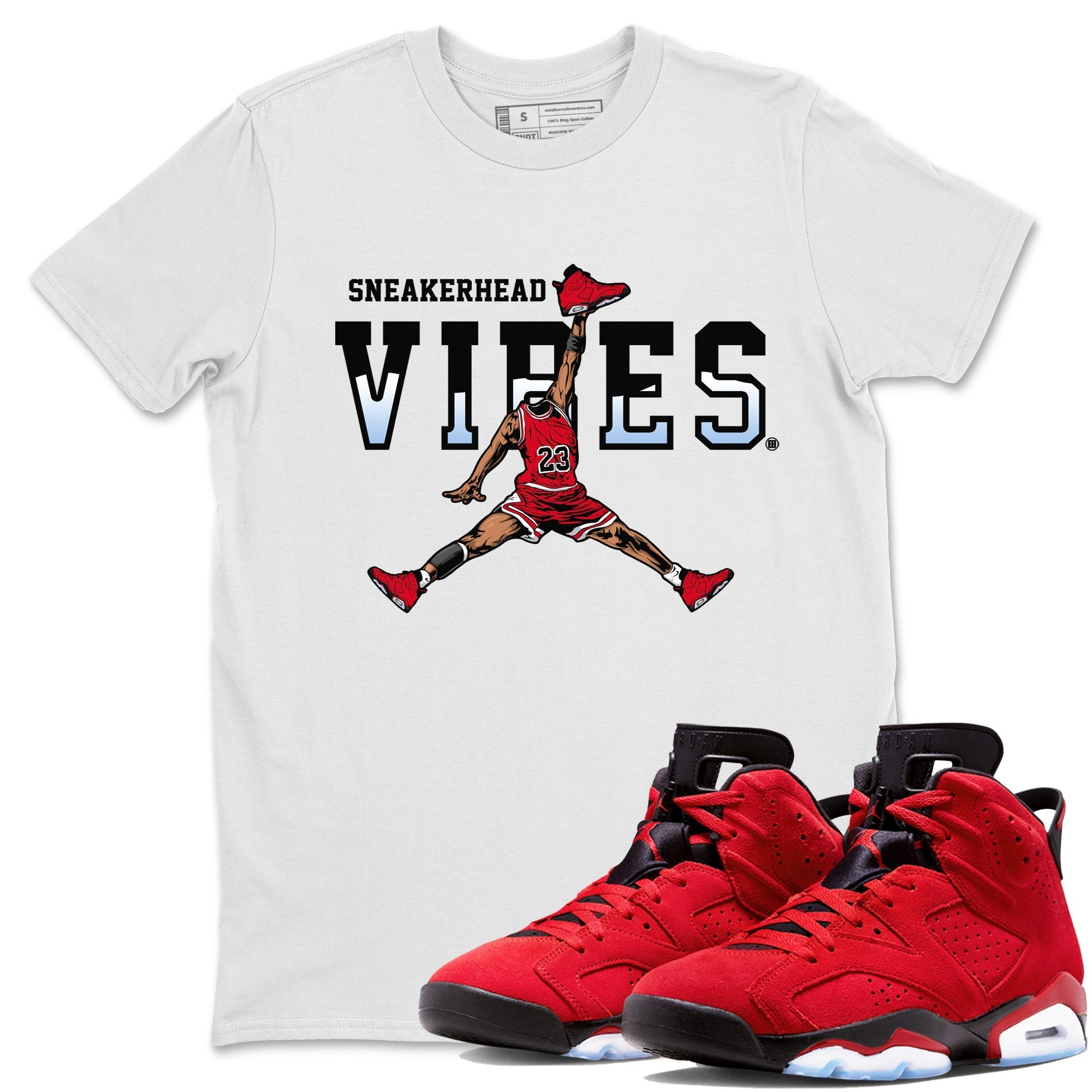 snkmatch Vibes Unisex Tops - Air Jordan 6 Toro Bravo
