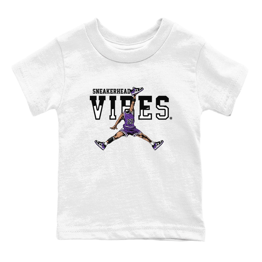 snkmatch Vibes snkmatch Tees Kids - Dunk Low Court Purple