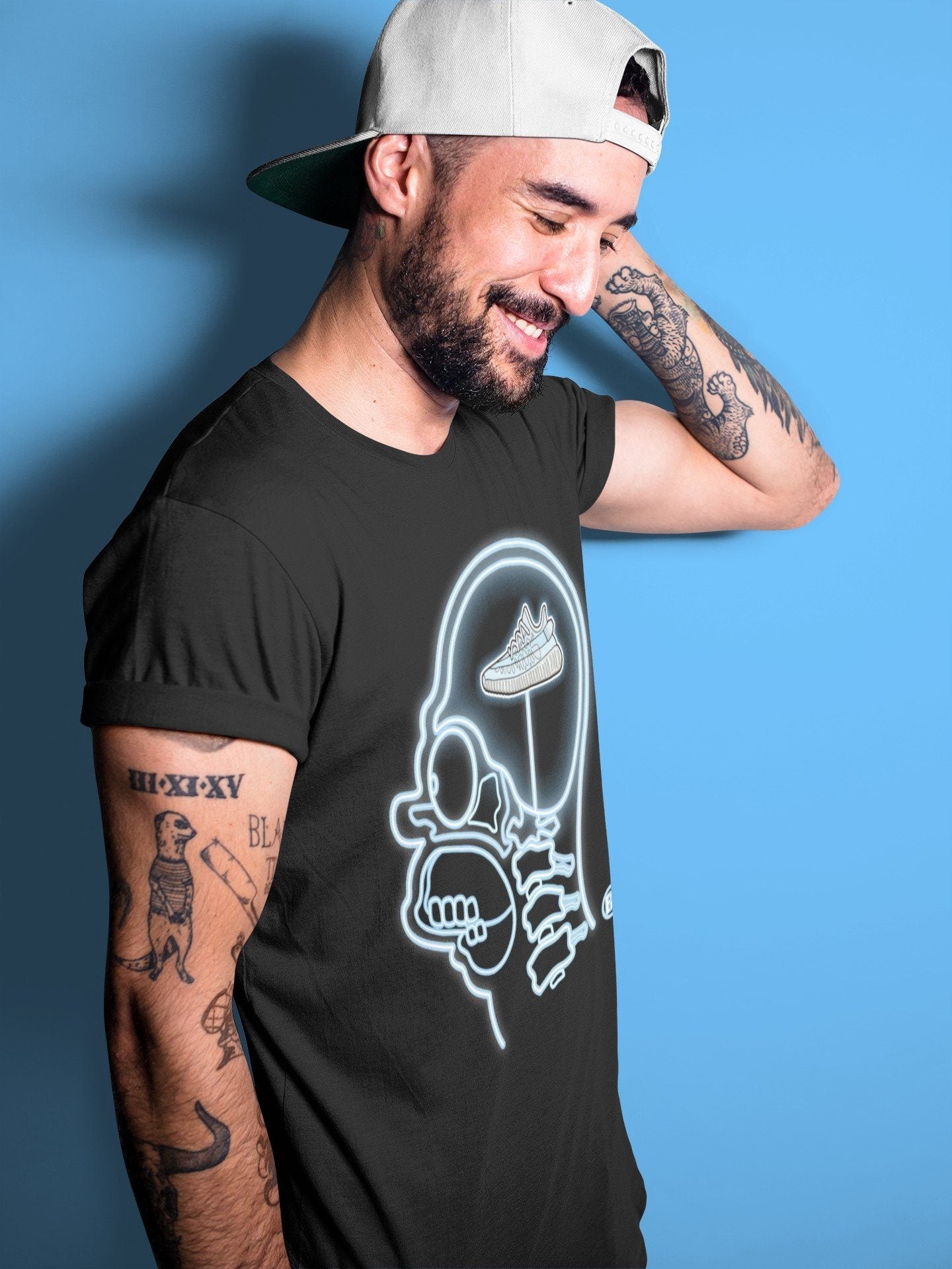 snkmatch Xray Unisex Tops - Yeezy 350 Mono Ice