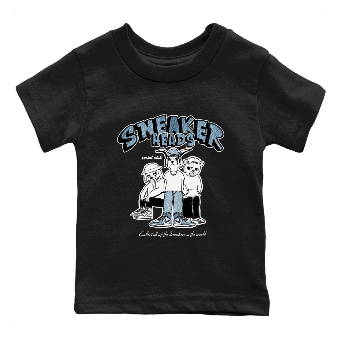snkmatchs Social Club snkmatch Tees Kids - Air Jordan 1 Denim 2024