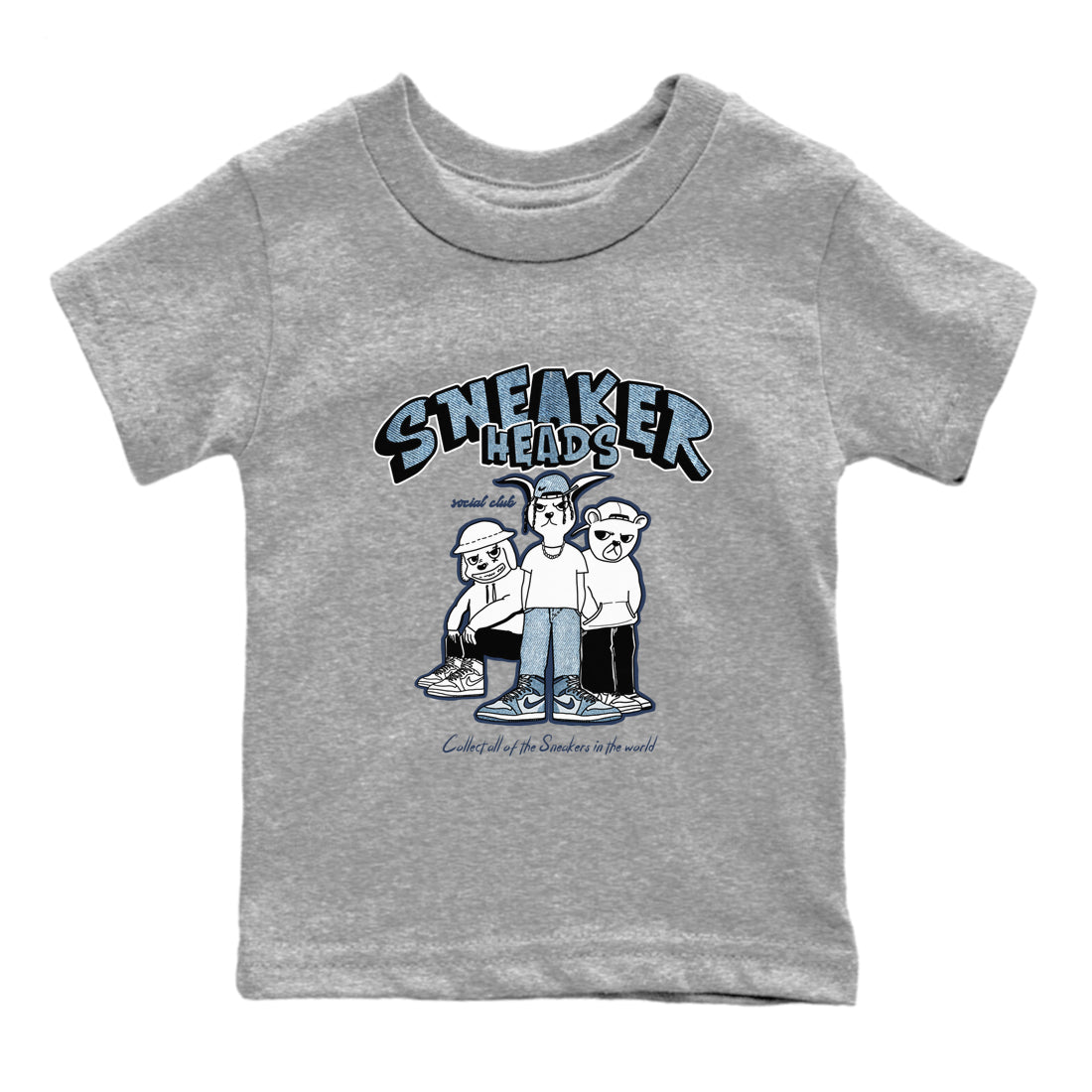 snkmatchs Social Club snkmatch Tees Kids - Air Jordan 1 Denim 2024