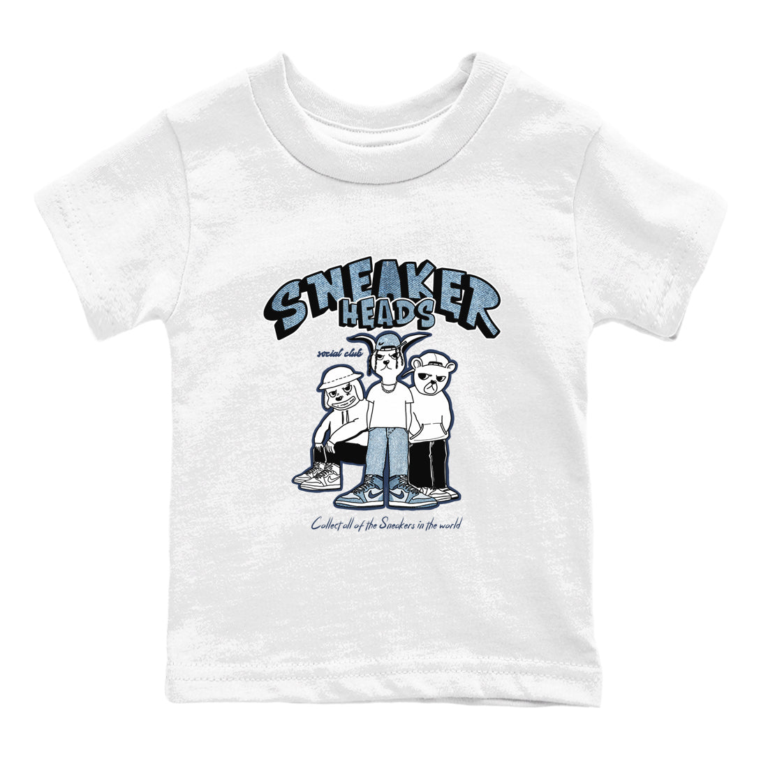 snkmatchs Social Club snkmatch Tees Kids - Air Jordan 1 Denim 2024