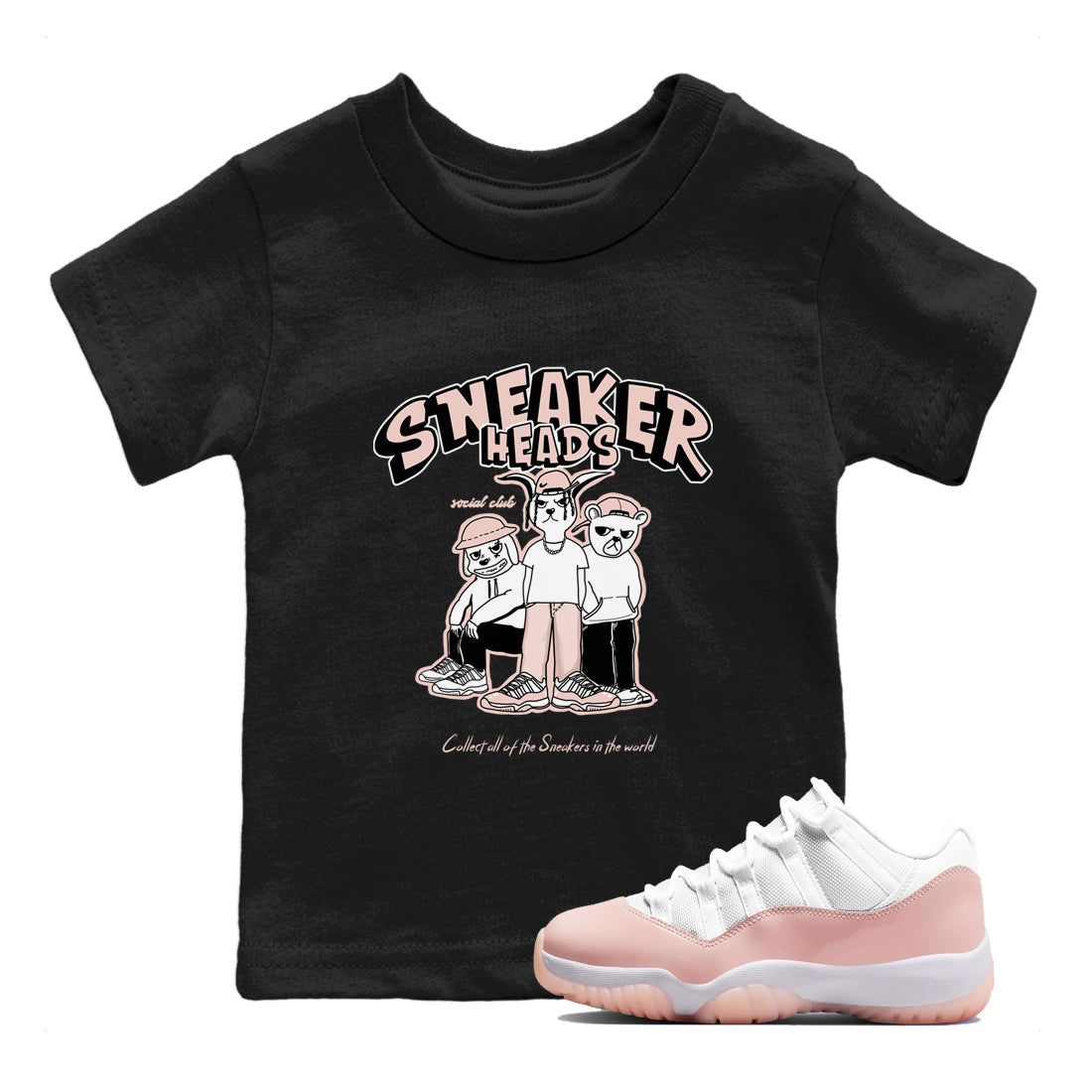 snkmatchs Social Club snkmatch Tees Kids - Air Jordan 11 Legend Pink