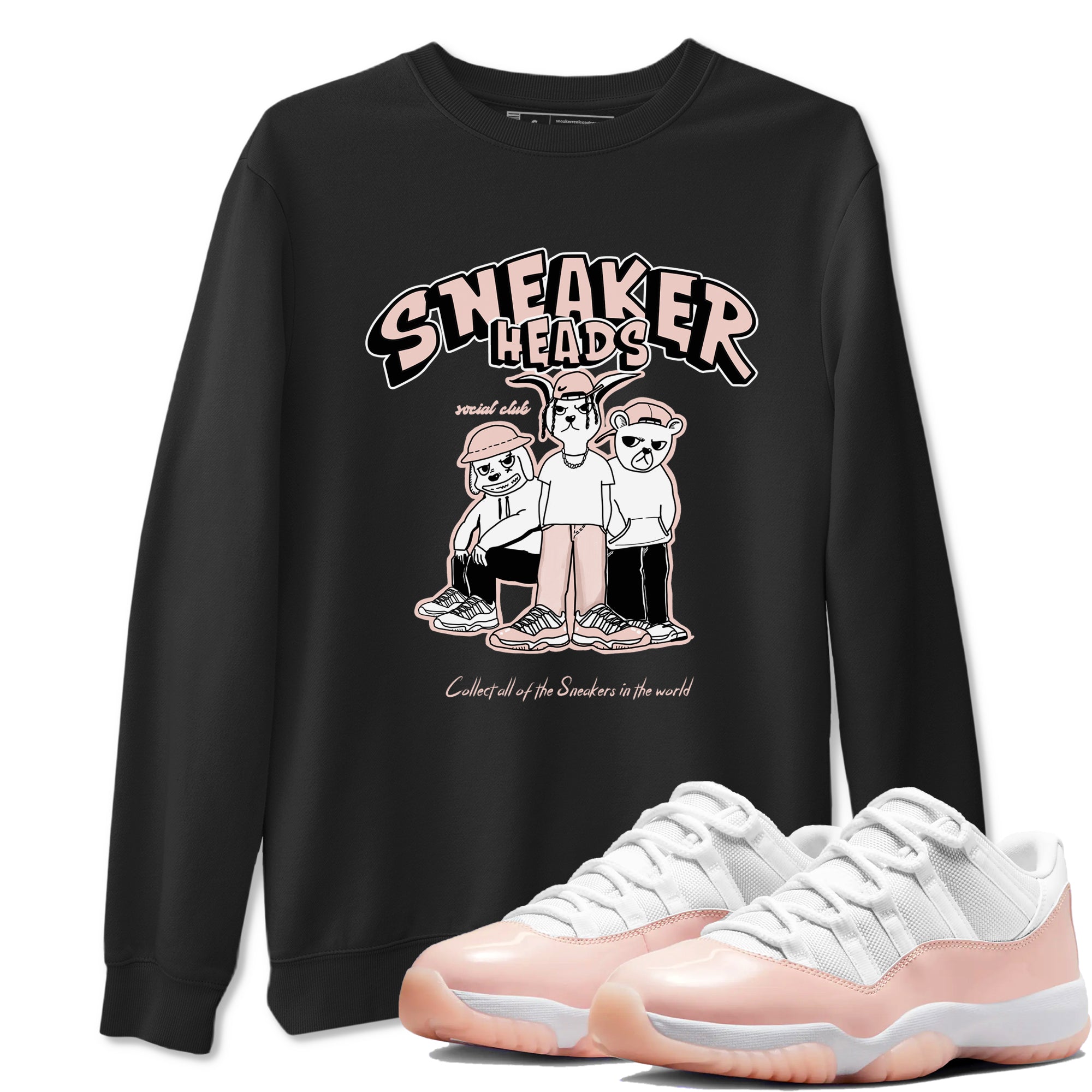snkmatchs Social Club snkmatch Tees - Air Jordan 11 Legend Pink