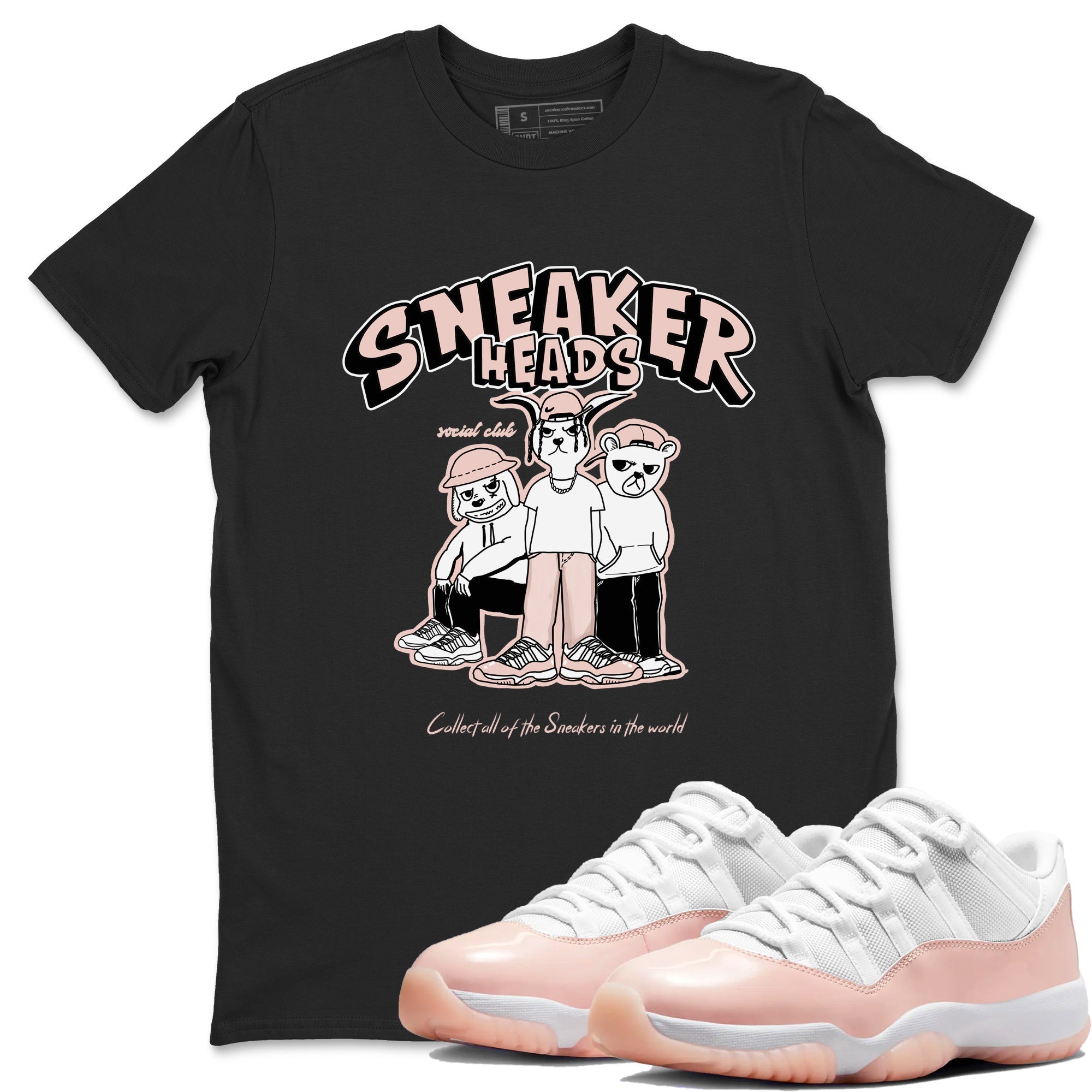 snkmatchs Social Club snkmatch Tees - Air Jordan 11 Legend Pink
