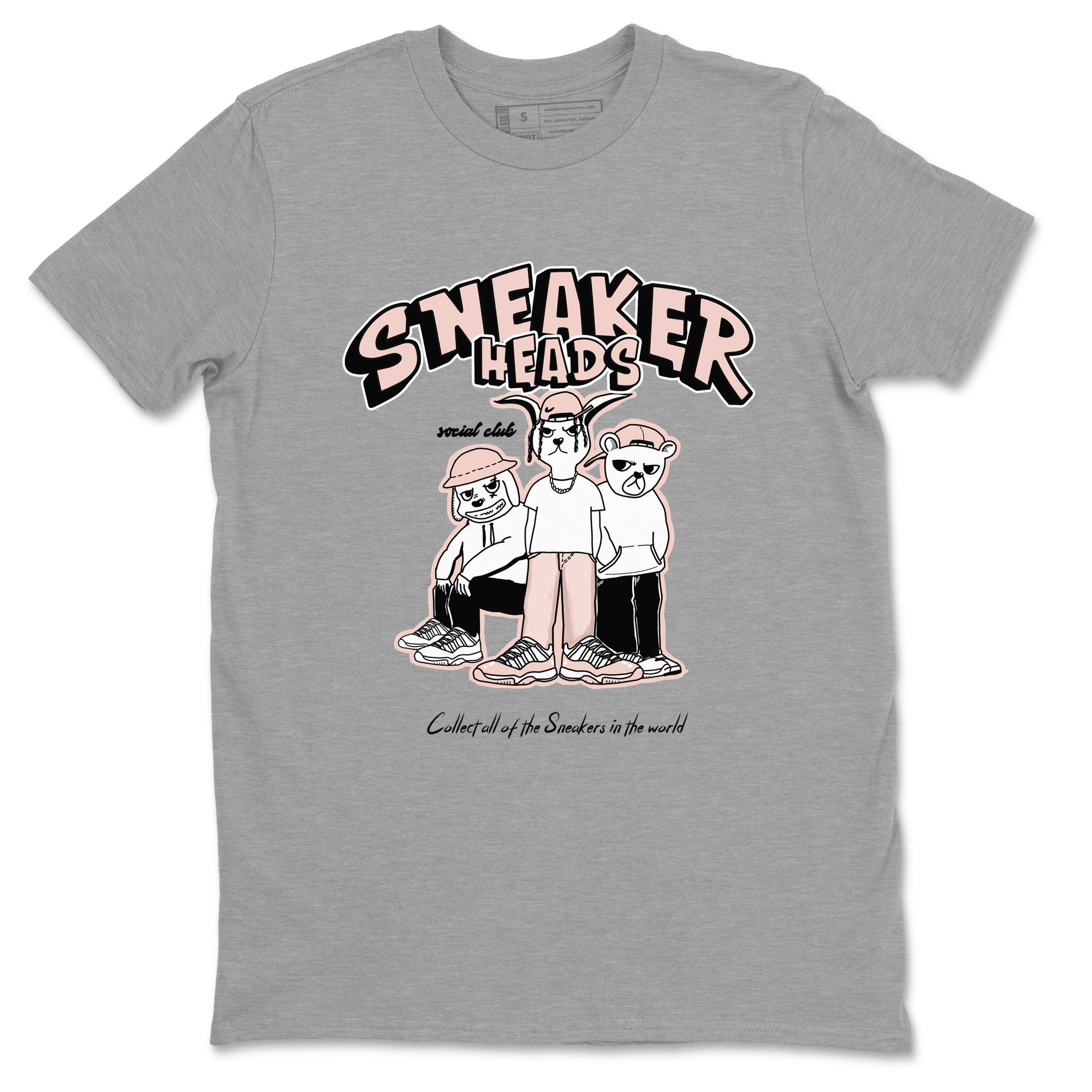 snkmatchs Social Club snkmatch Tees - Air Jordan 11 Legend Pink