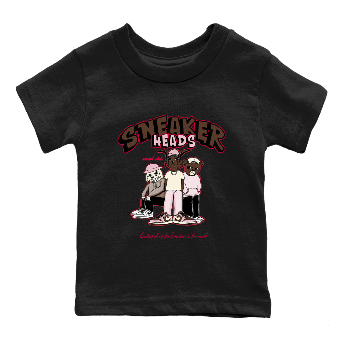 snkmatchs Social Club snkmatch Tees Kids - Dunk Cacao Wow And Pink Foam