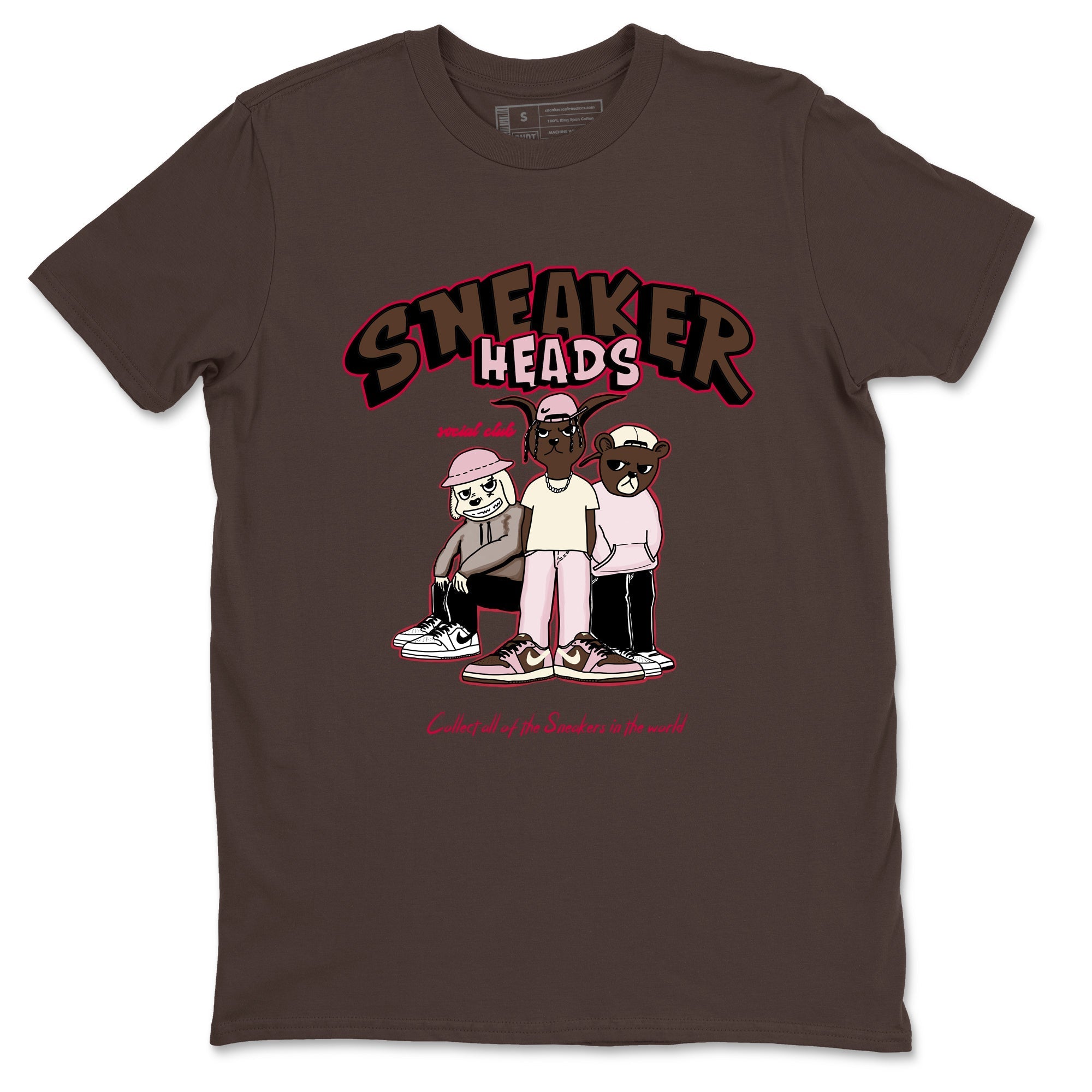 snkmatchs Social Club snkmatch Tees - Dunk Cacao Wow And Pink Foam
