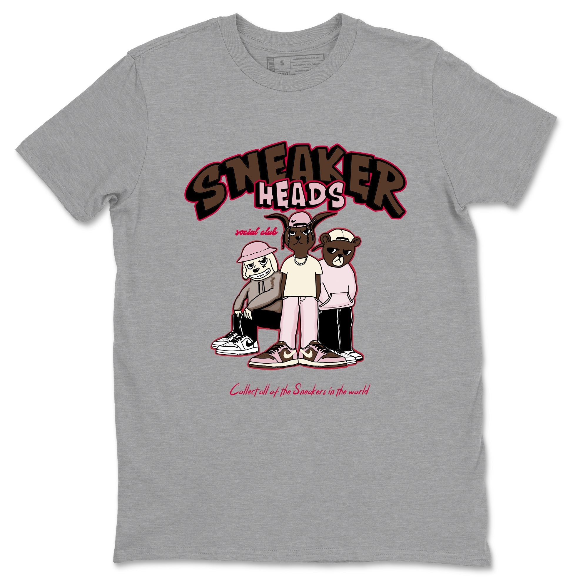 snkmatchs Social Club snkmatch Tees - Dunk Cacao Wow And Pink Foam