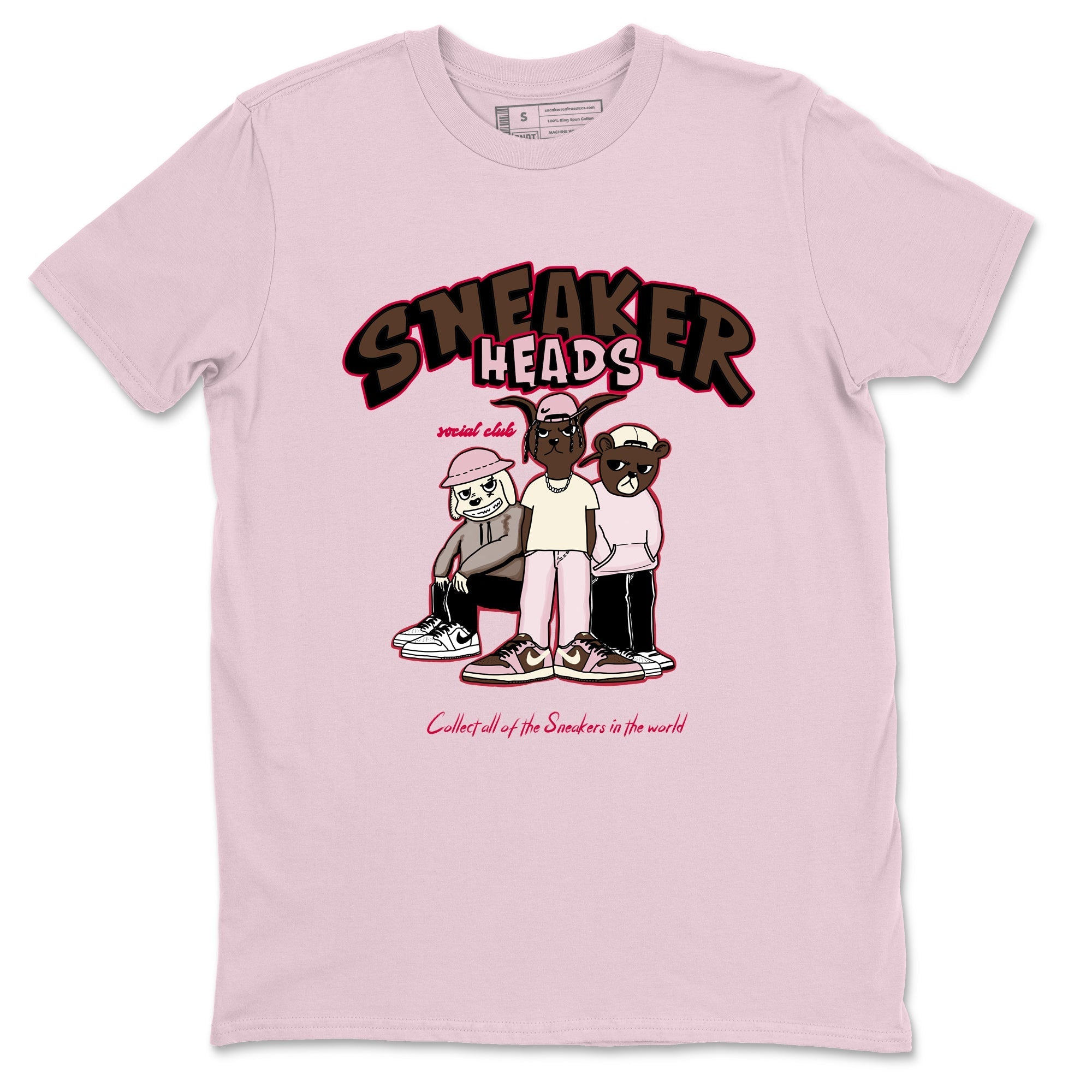 snkmatchs Social Club snkmatch Tees - Dunk Cacao Wow And Pink Foam
