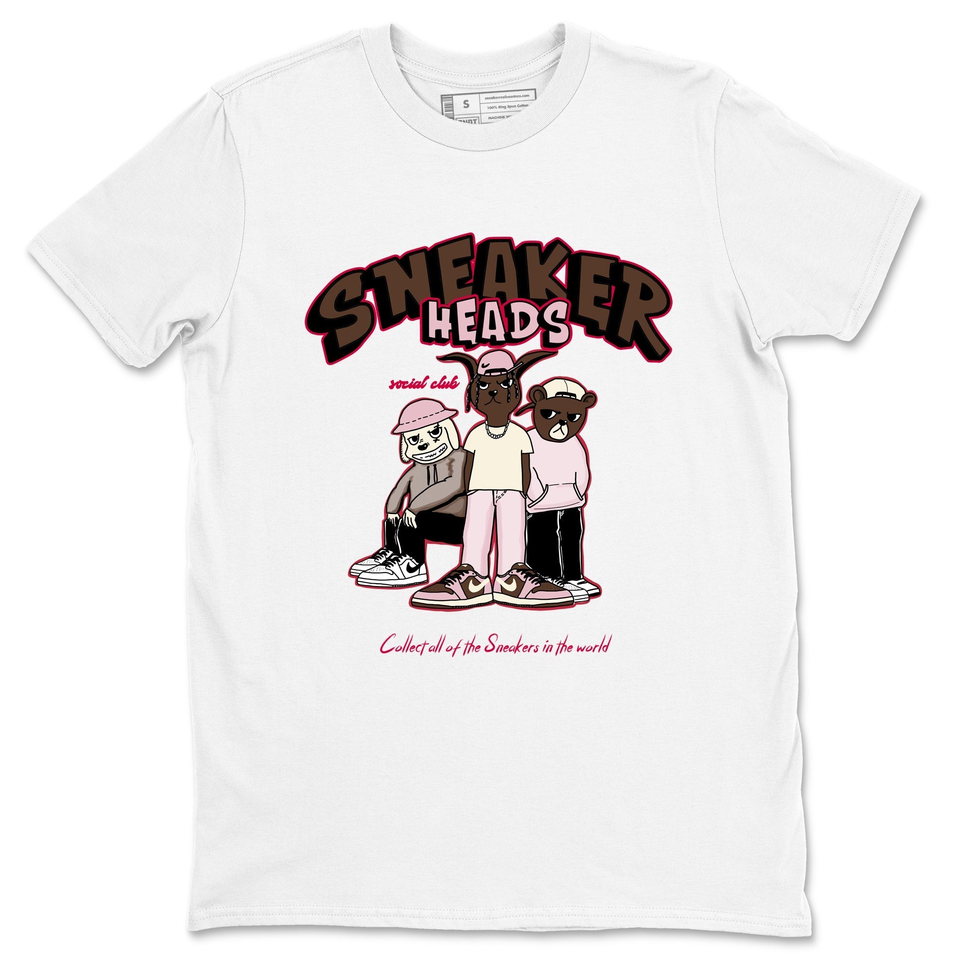 snkmatchs Social Club snkmatch Tees - Dunk Cacao Wow And Pink Foam