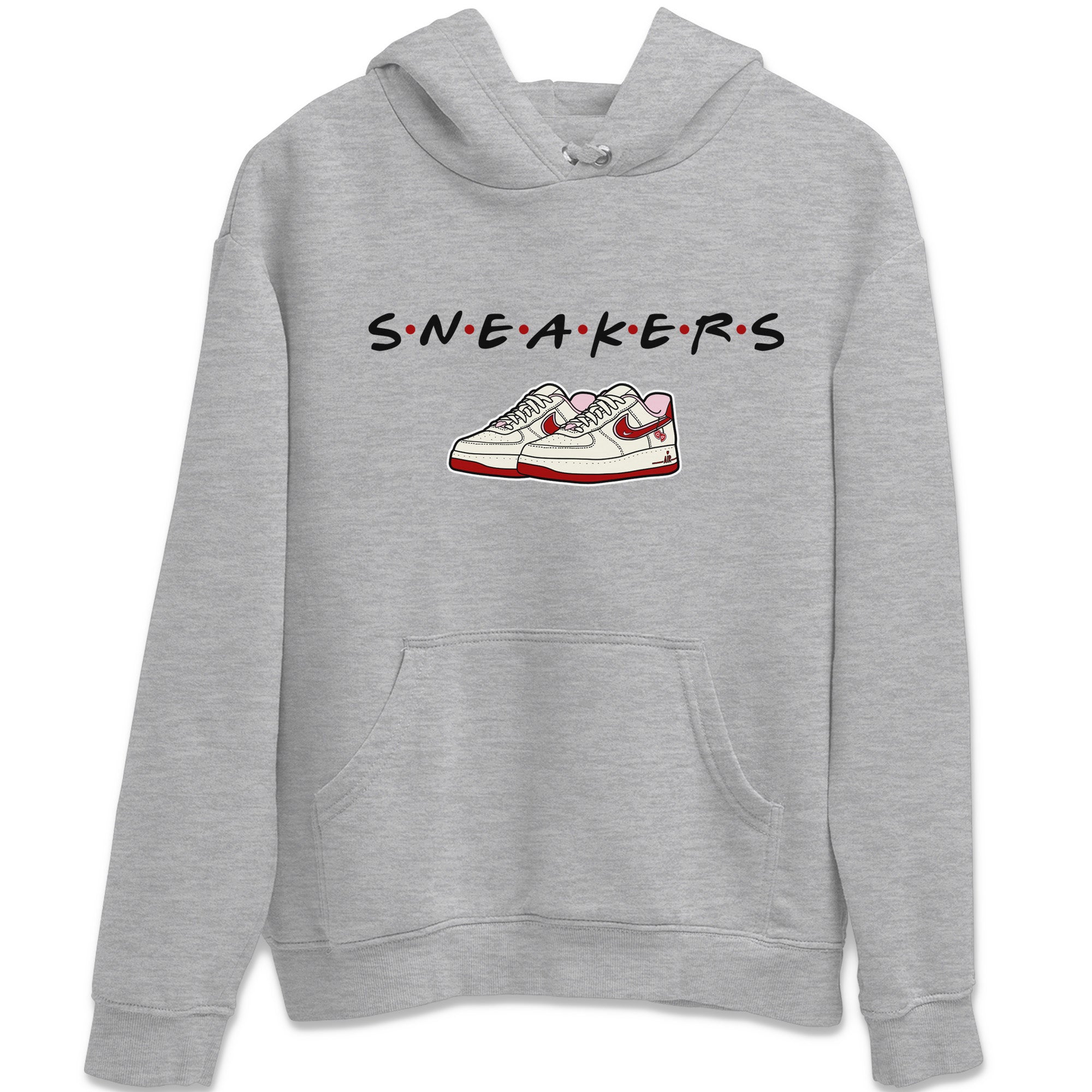 snkmatchs Unisex Tops - Air Force 1 Valentines Day