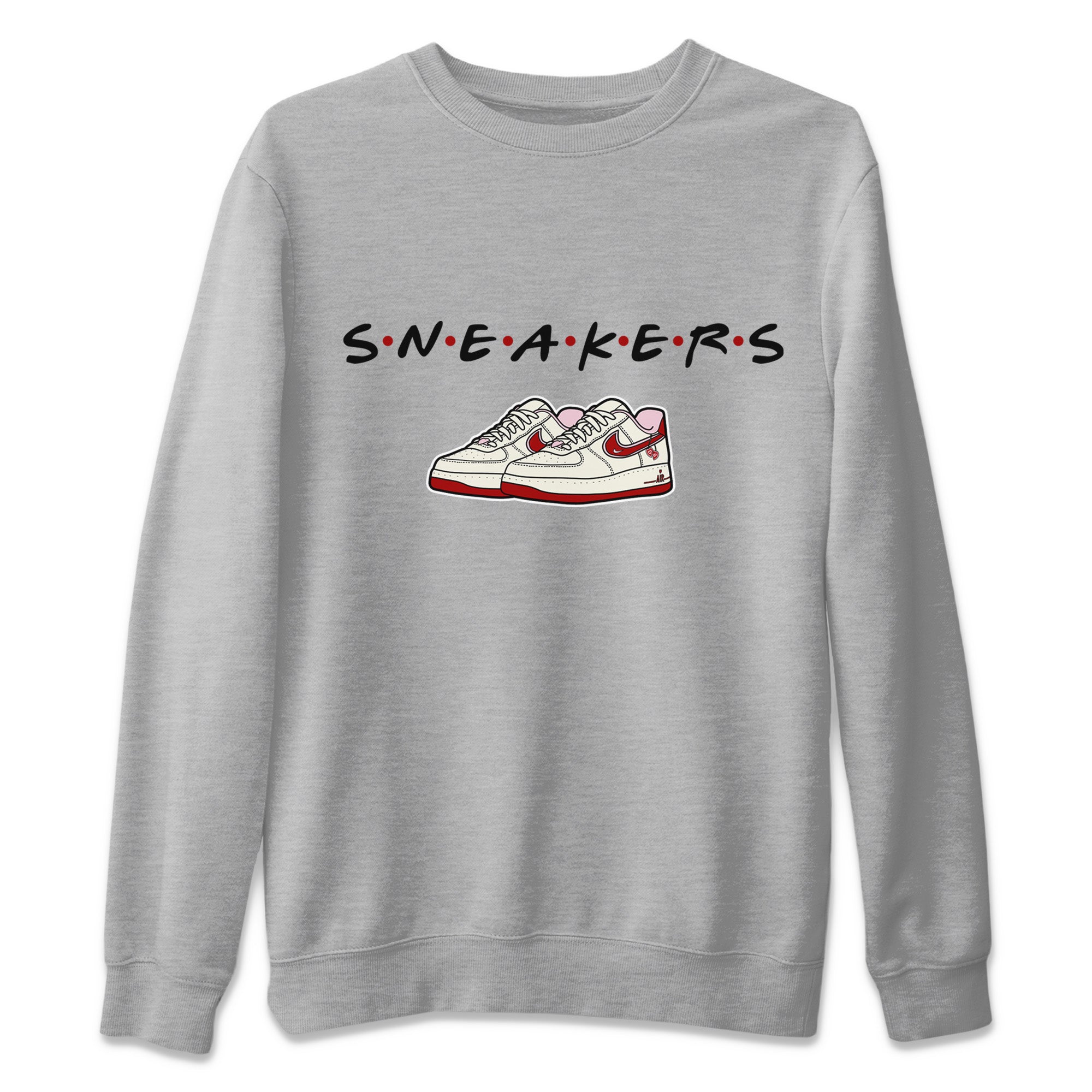 snkmatchs Unisex Tops - Air Force 1 Valentines Day