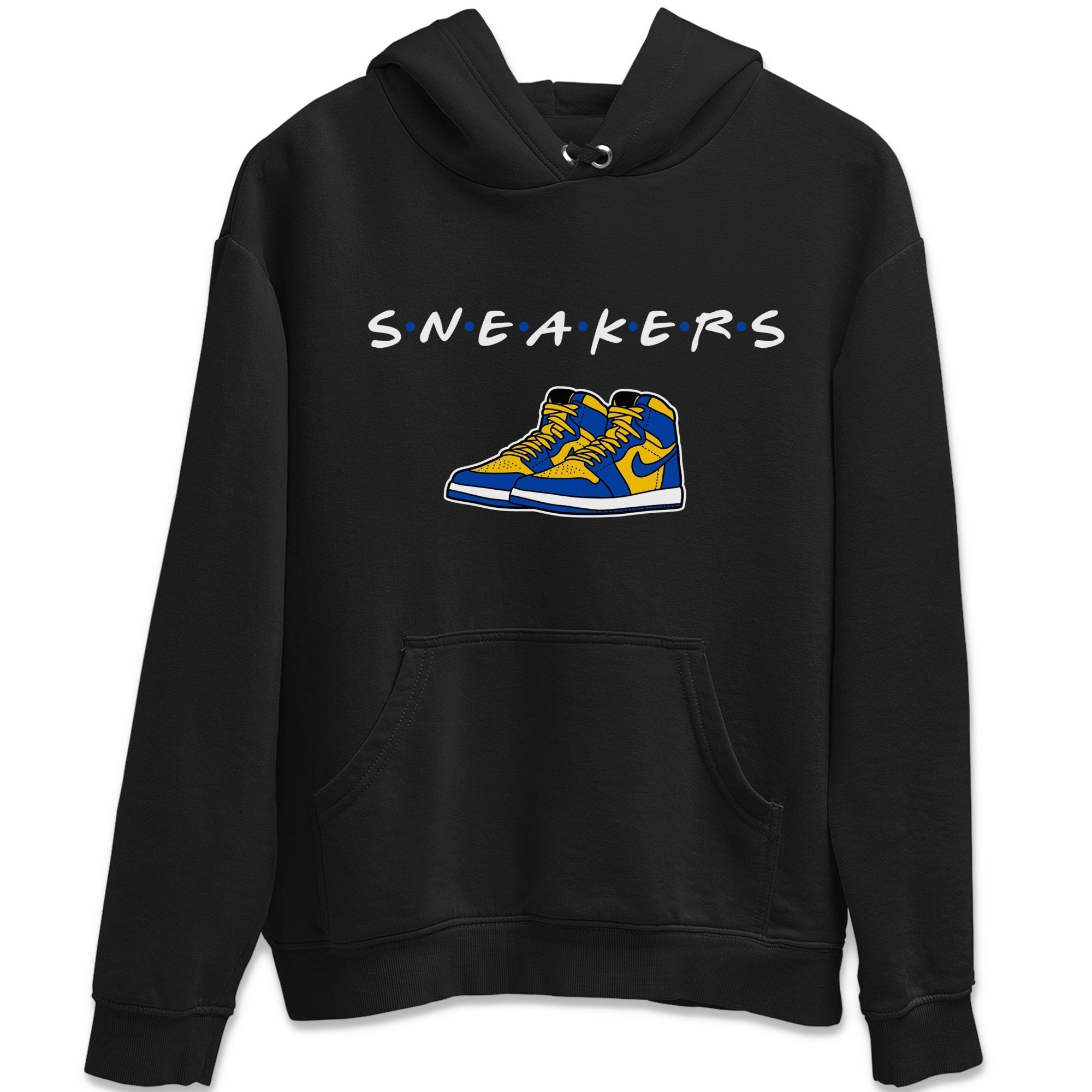 snkmatchs Unisex Tops - Air Jordan 1 Game Royal Varsity Maize