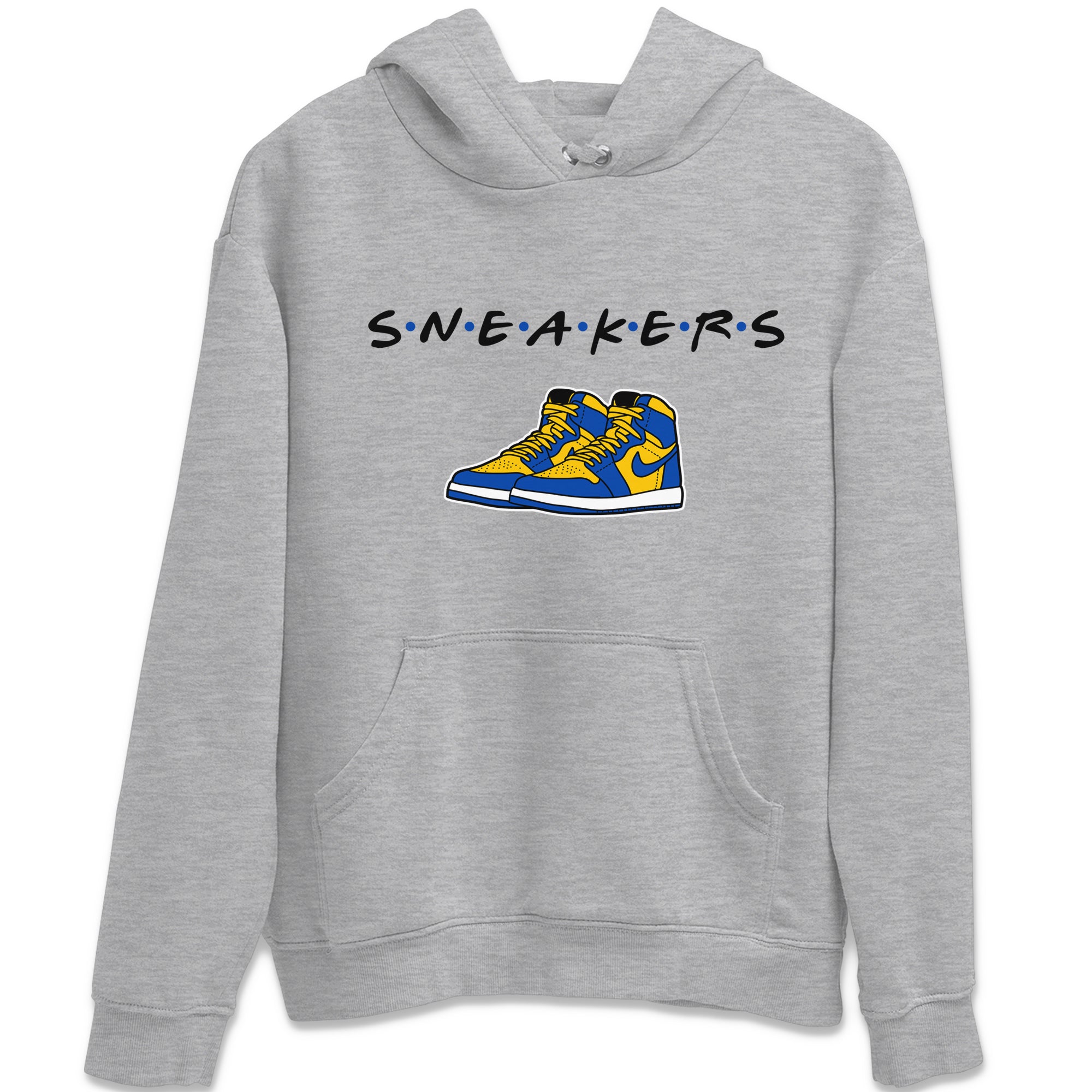 snkmatchs Unisex Tops - Air Jordan 1 Game Royal Varsity Maize