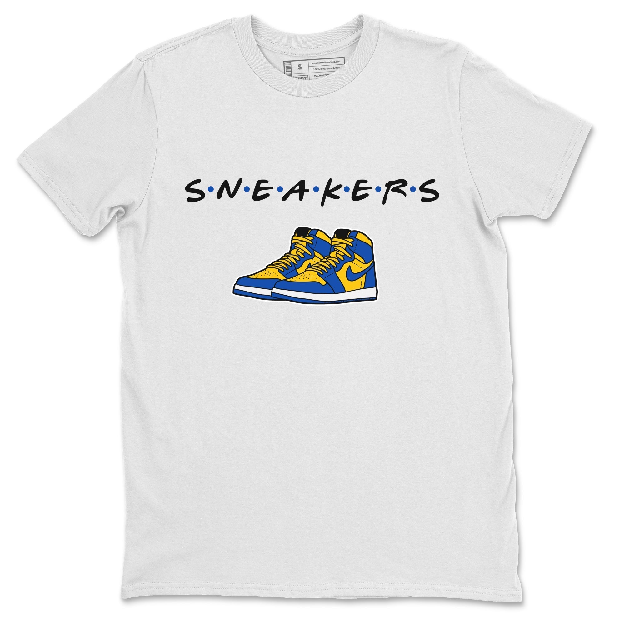 snkmatchs Unisex Tops - Air Jordan 1 Game Royal Varsity Maize