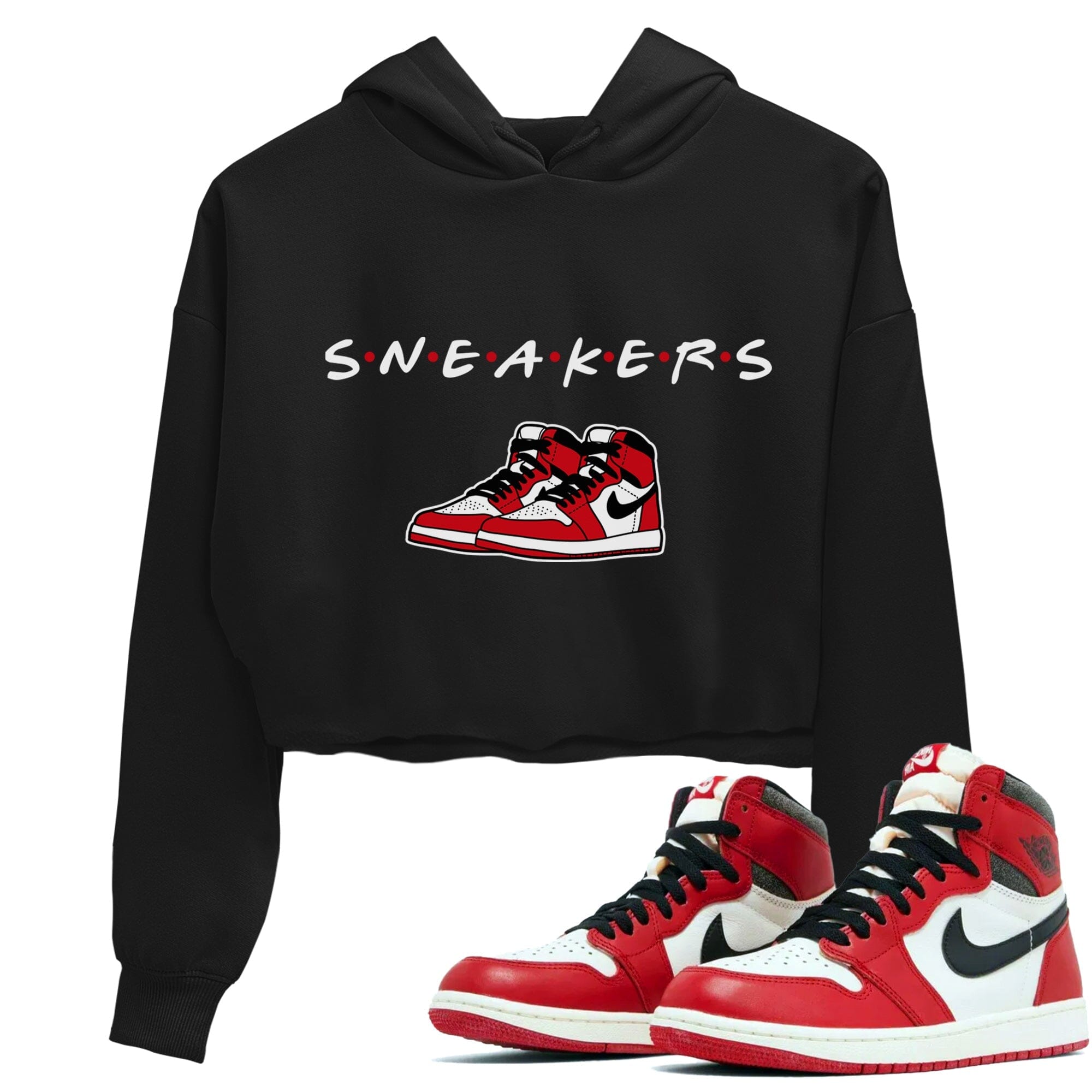 snkmatchs Women's Tops - Air Jordan 1 Lost & Found