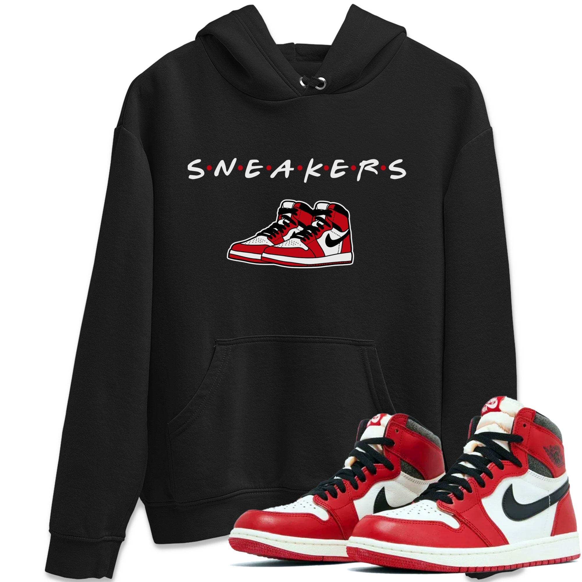 snkmatchs Unisex Tops - Air Jordan 1 Lost & Found