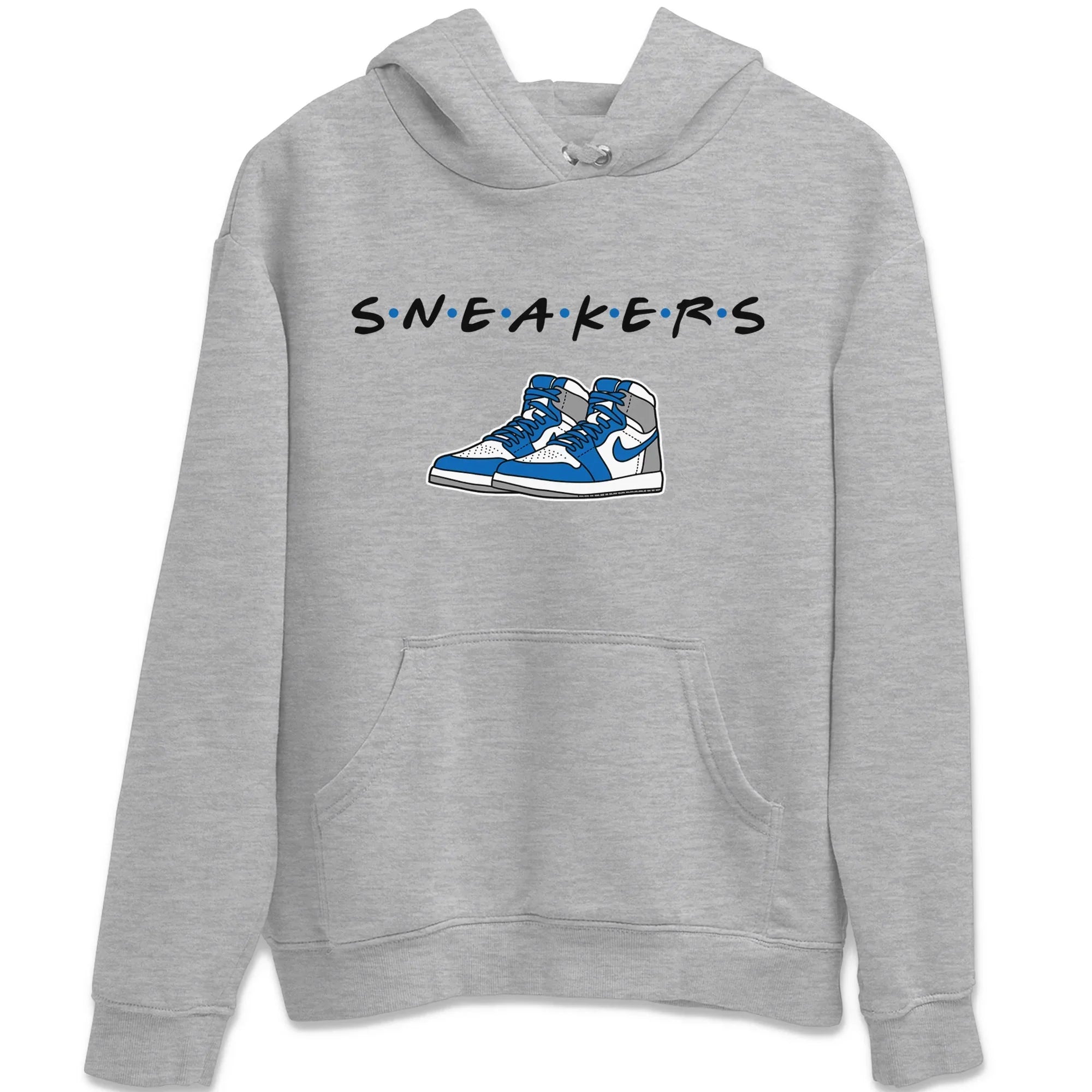 snkmatchs Unisex Tops - Air Jordan 1 True Blue