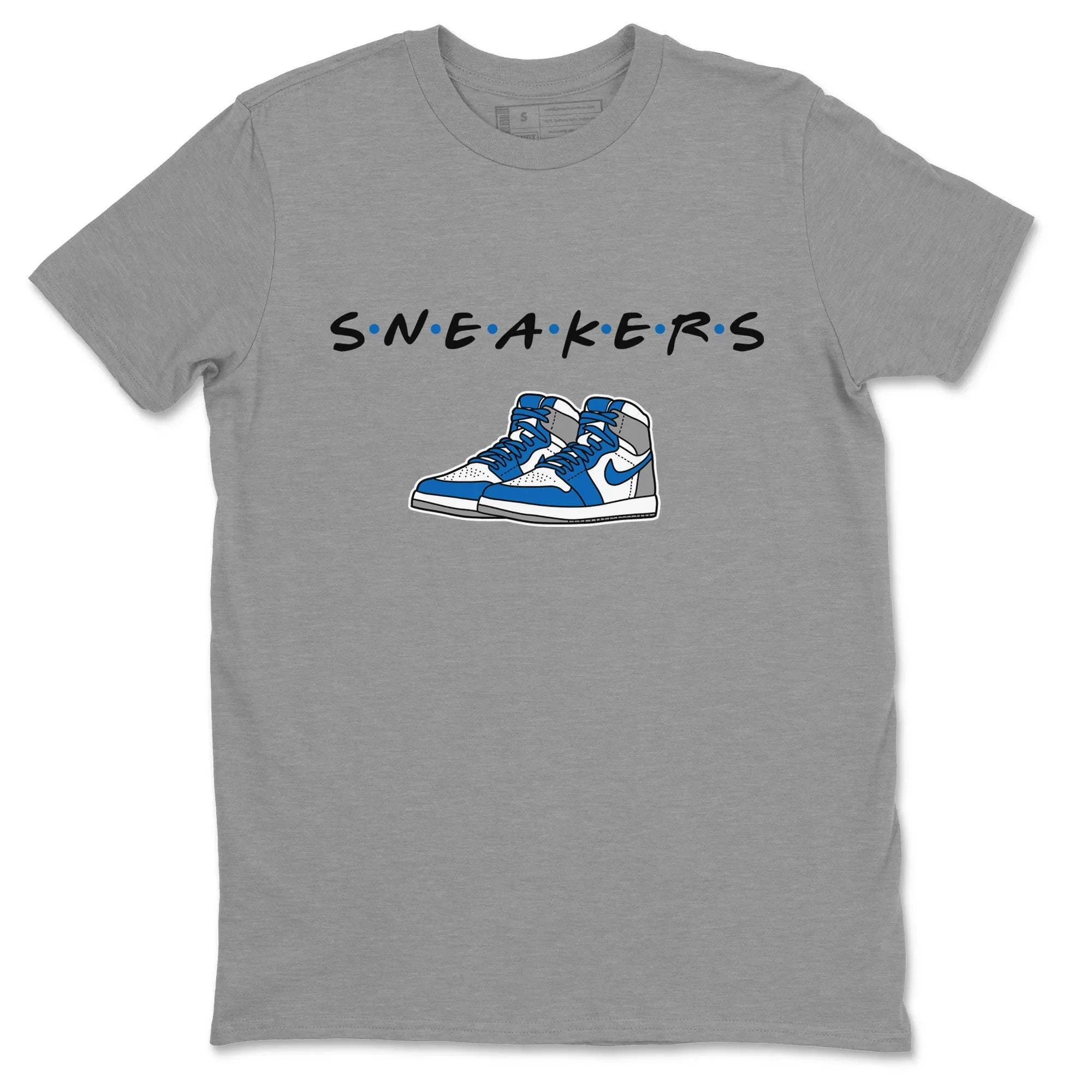 snkmatchs Unisex Tops - Air Jordan 1 True Blue