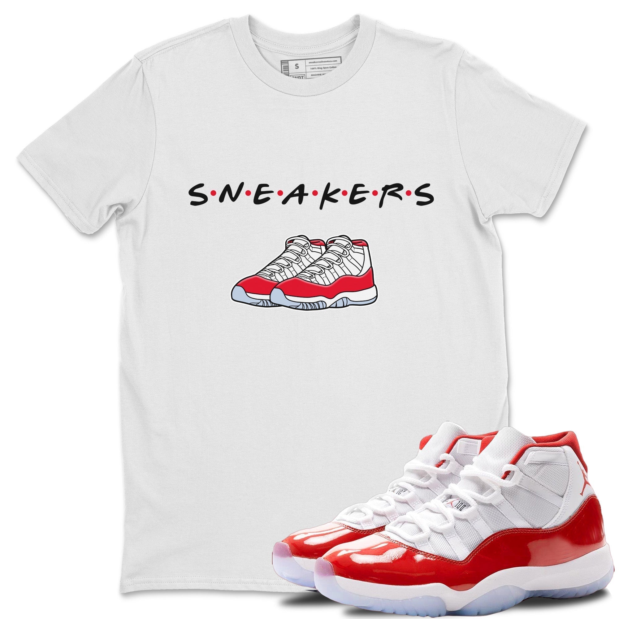 snkmatchs Unisex Tops - Air Jordan 11 Cherry