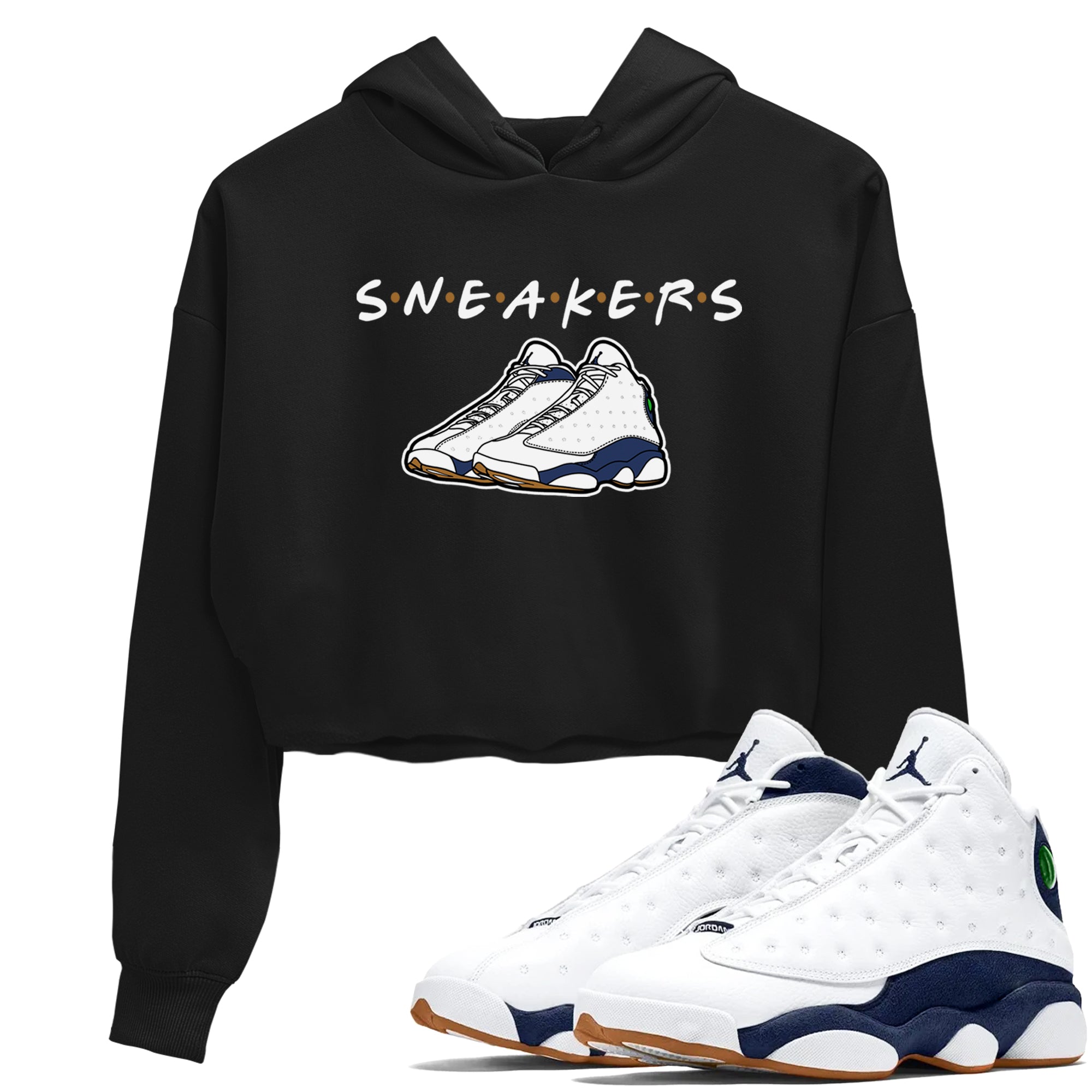 snkmatchs snkmatch Women's Top - Air Jordan 13 Midnight Navy
