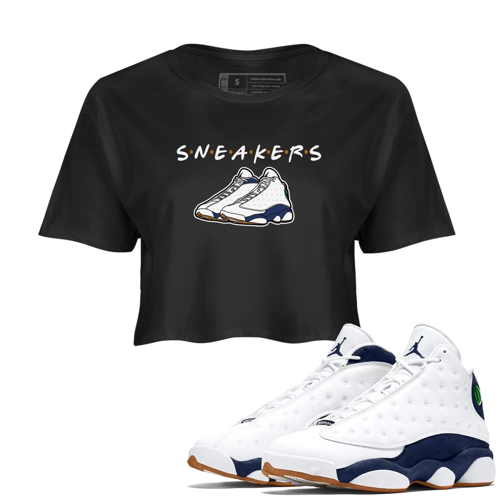 snkmatchs snkmatch Women's Top - Air Jordan 13 Midnight Navy