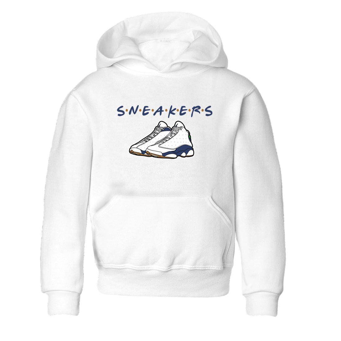 snkmatchs snkmatch Tees Kids - Air Jordan 13 Midnight Navy