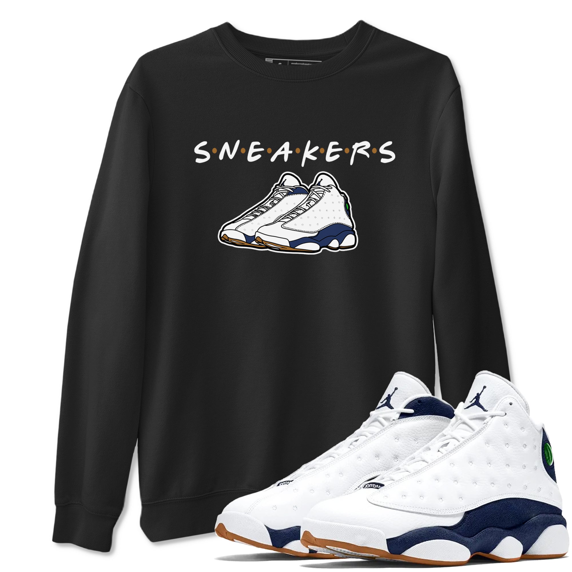 snkmatchs snkmatch Tees - Air Jordan 13 Midnight Navy