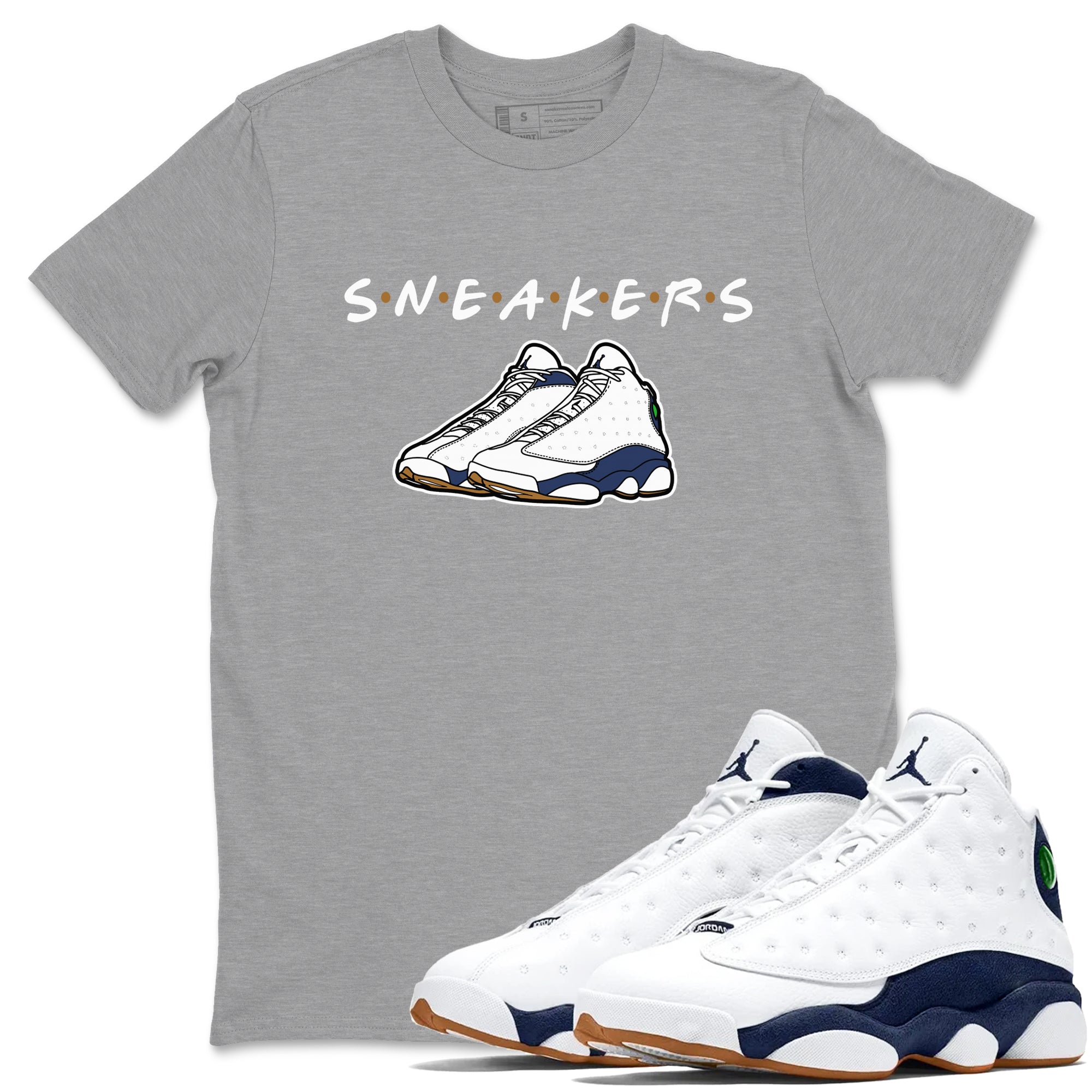 snkmatchs snkmatch Tees - Air Jordan 13 Midnight Navy
