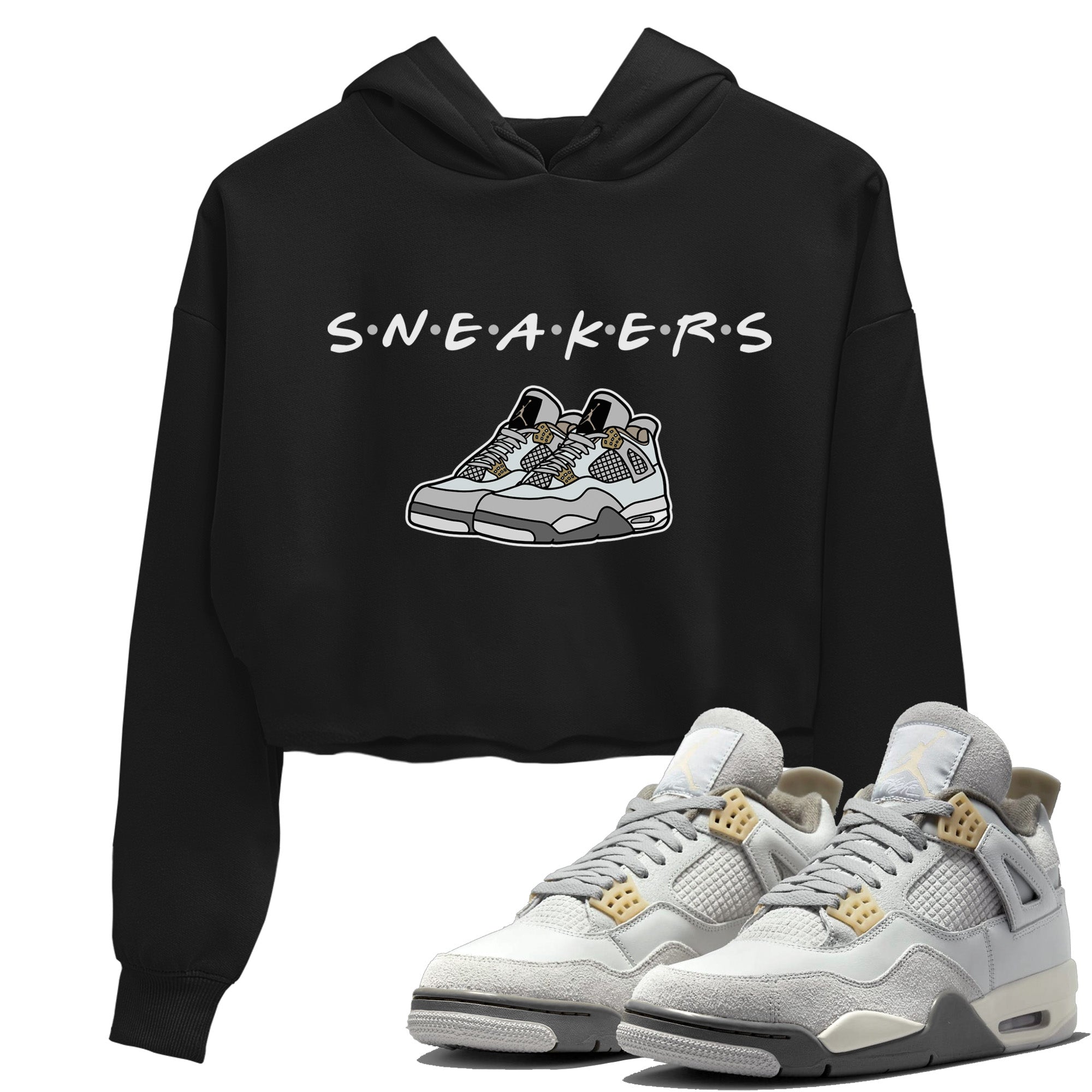 snkmatchs Women's Tops - Air Jordan 4 Craft