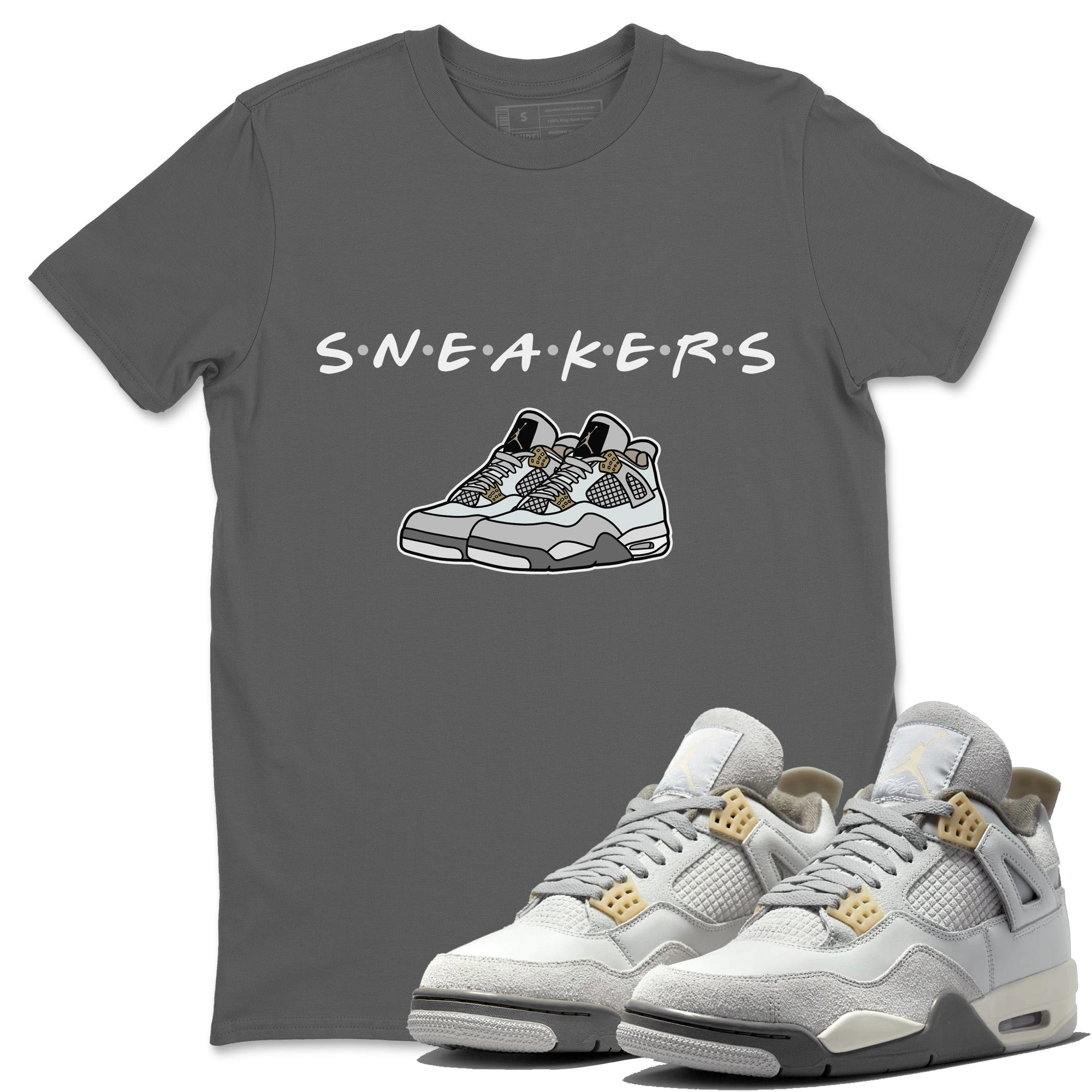 snkmatchs Unisex Tops - Air Jordan 4 Craft