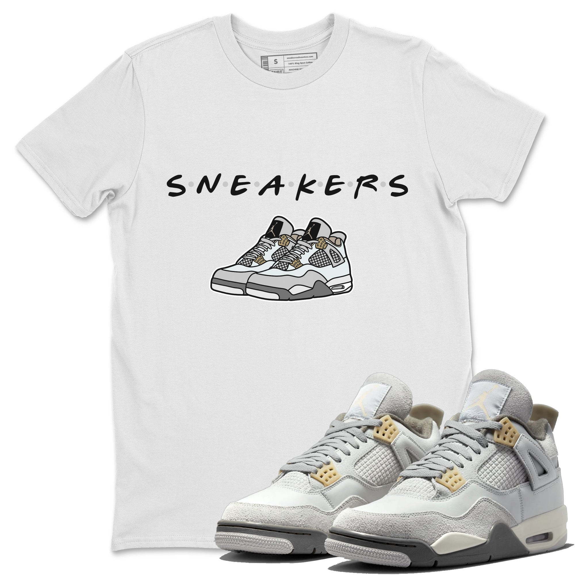 snkmatchs Unisex Tops - Air Jordan 4 Craft