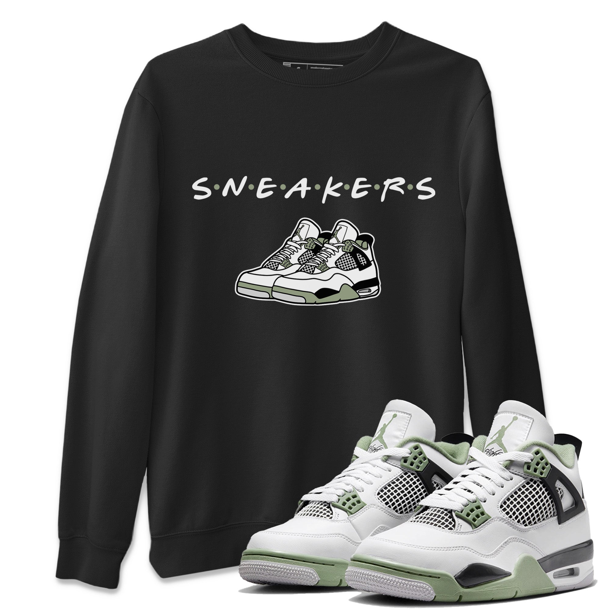 snkmatchs Unisex Tops - Air Jordan 4 Seafoam