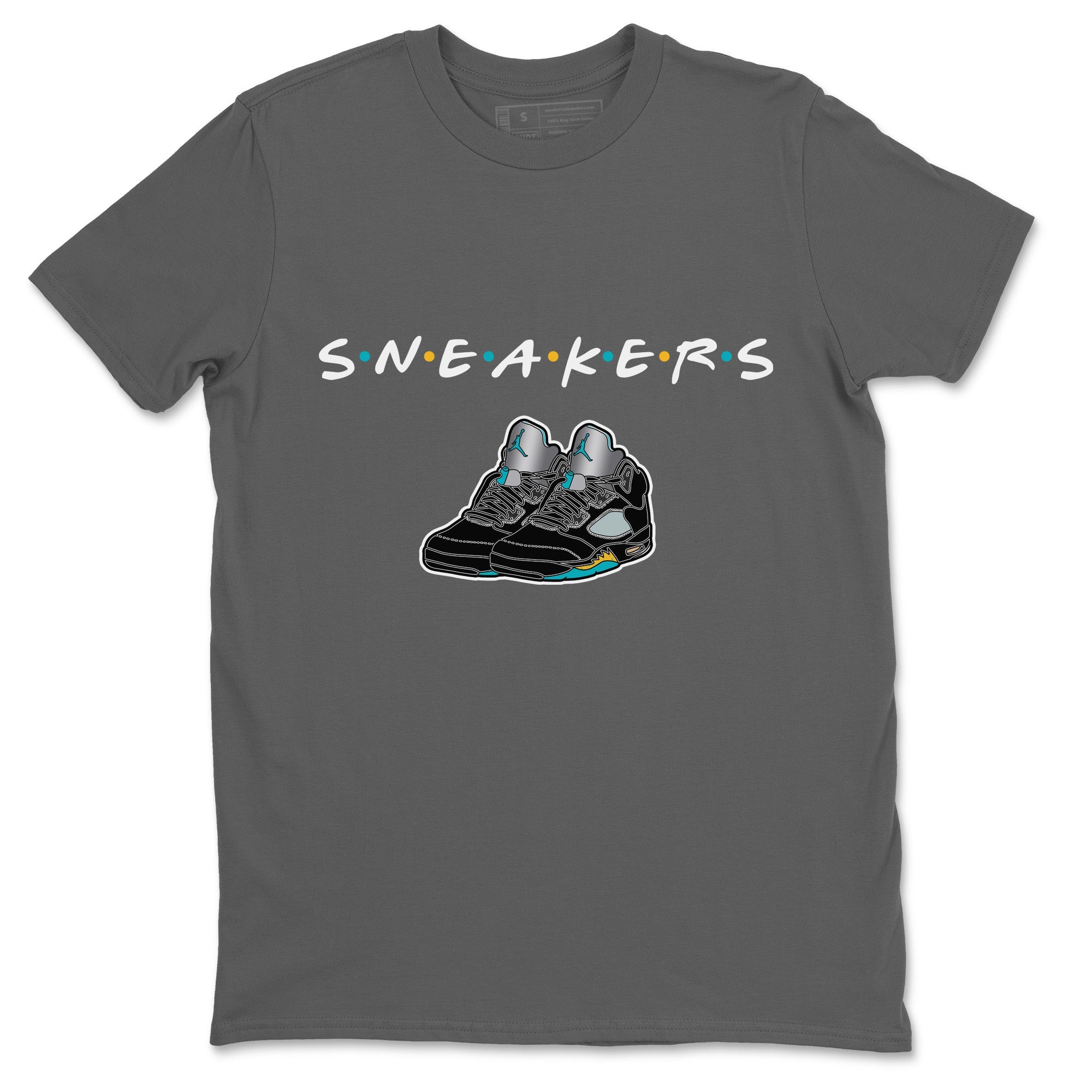 snkmatchs Unisex Tops - Air Jordan 5 Aqua