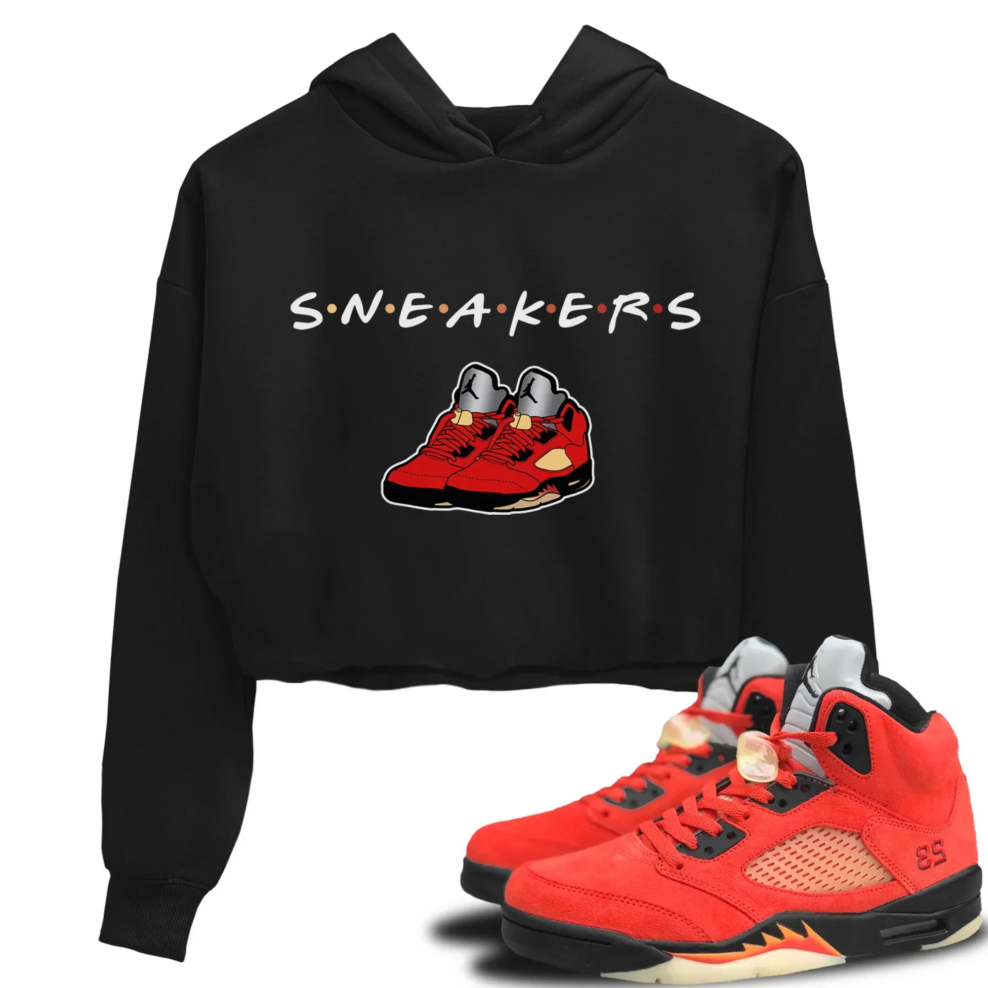 snkmatchs Women's Tops - Air Jordan 5 Mars For Her