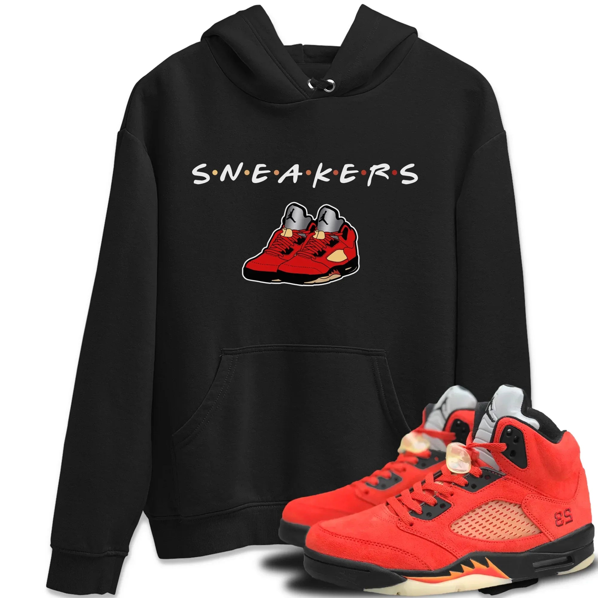 snkmatchs Unisex Tops - Air Jordan 5 Mars For Her