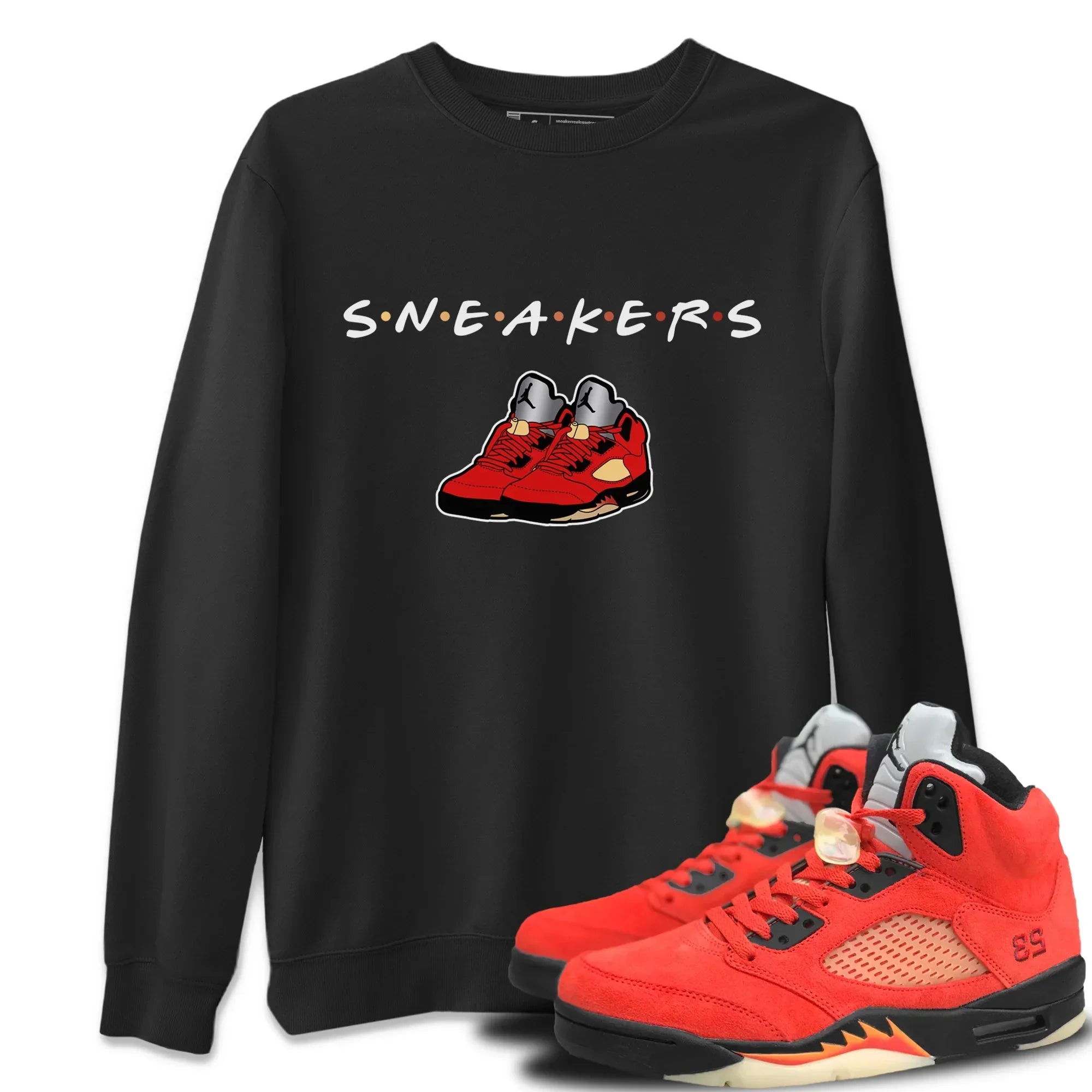 snkmatchs Unisex Tops - Air Jordan 5 Mars For Her