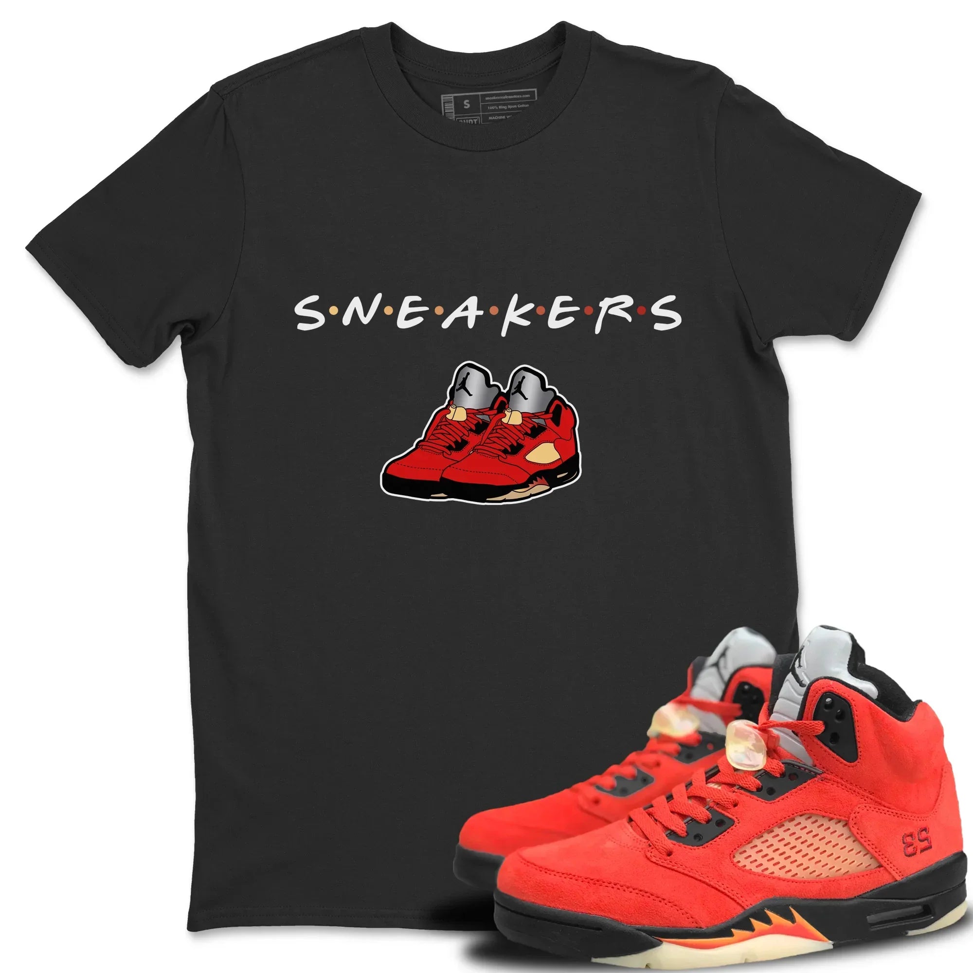 snkmatchs Unisex Tops - Air Jordan 5 Mars For Her